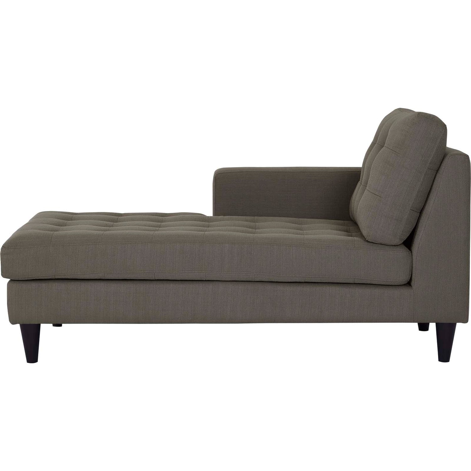 Empress Left-Arm Upholstered Fabric Chaise by Modway