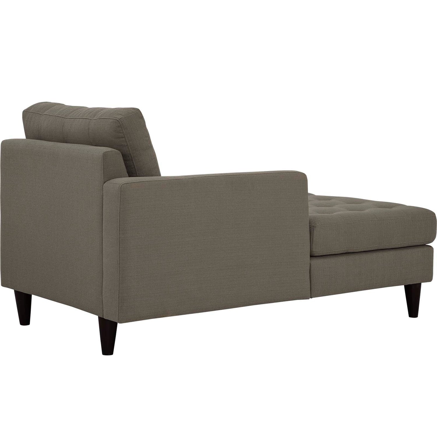 Empress Left-Arm Upholstered Fabric Chaise by Modway