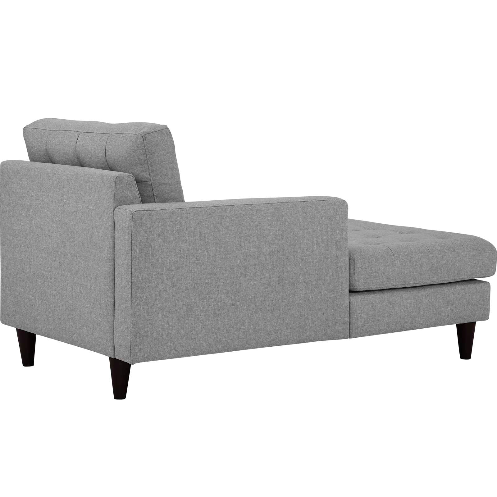 Empress Left-Arm Upholstered Fabric Chaise by Modway