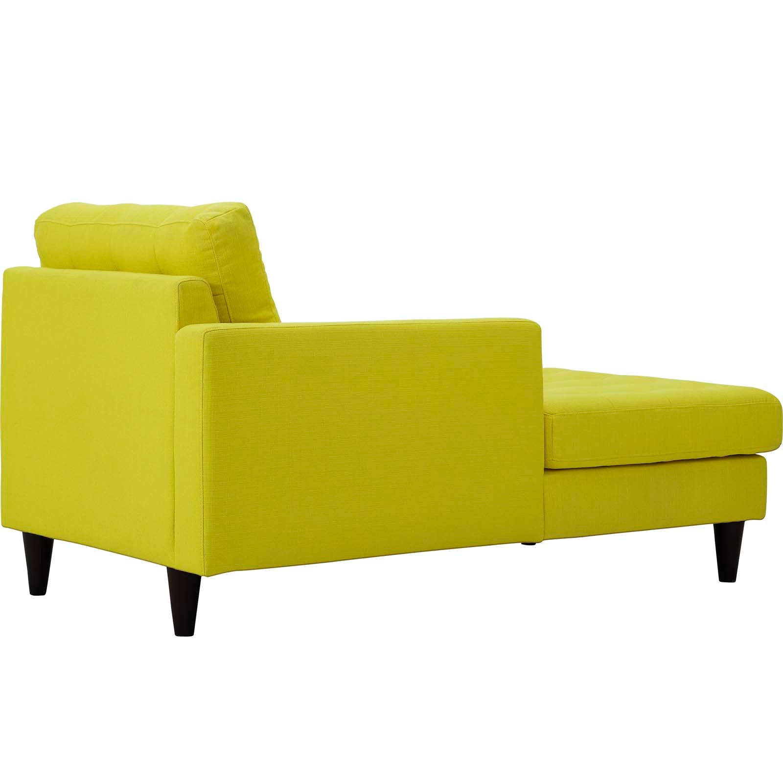 Empress Left-Arm Upholstered Fabric Chaise by Modway