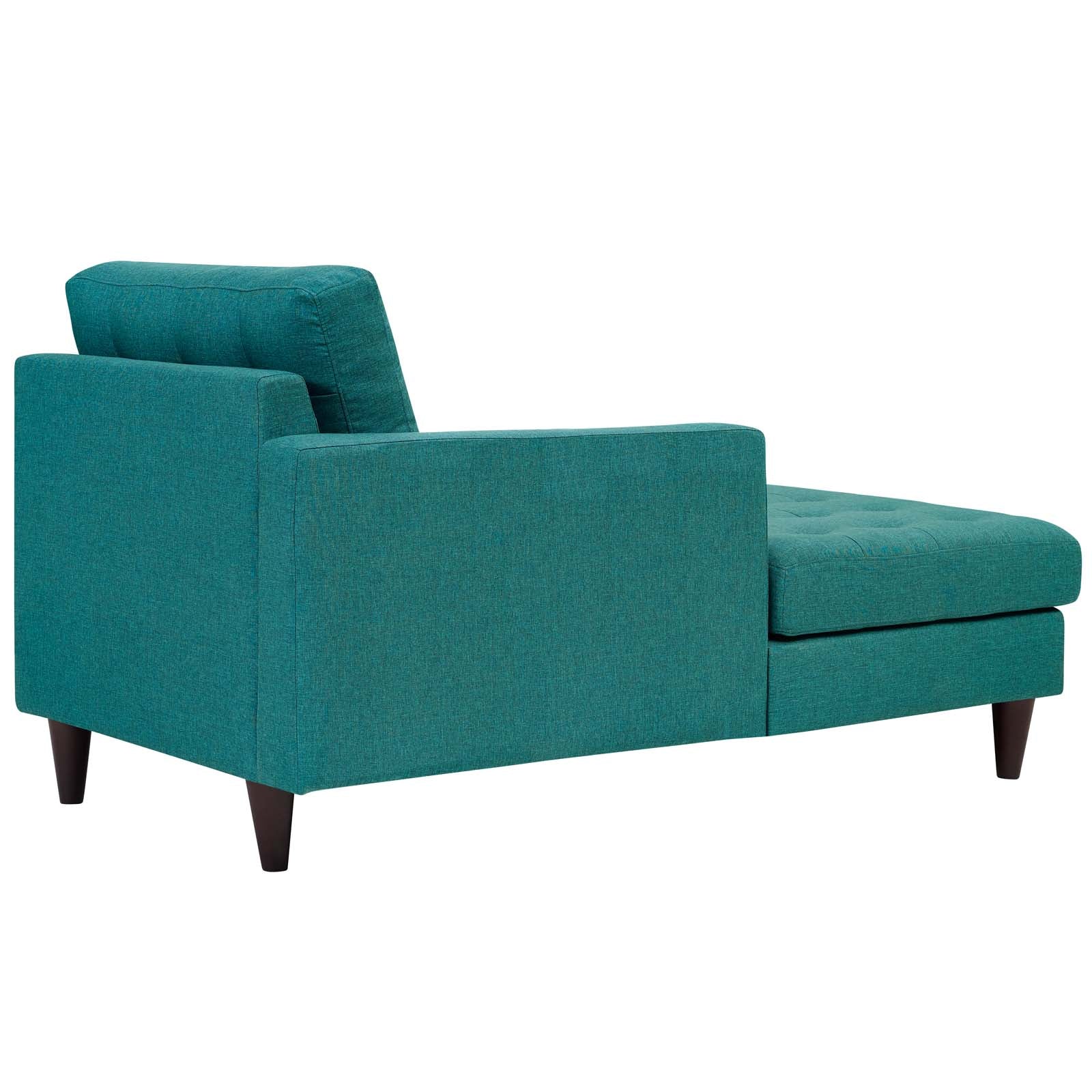 Empress Left-Arm Upholstered Fabric Chaise by Modway