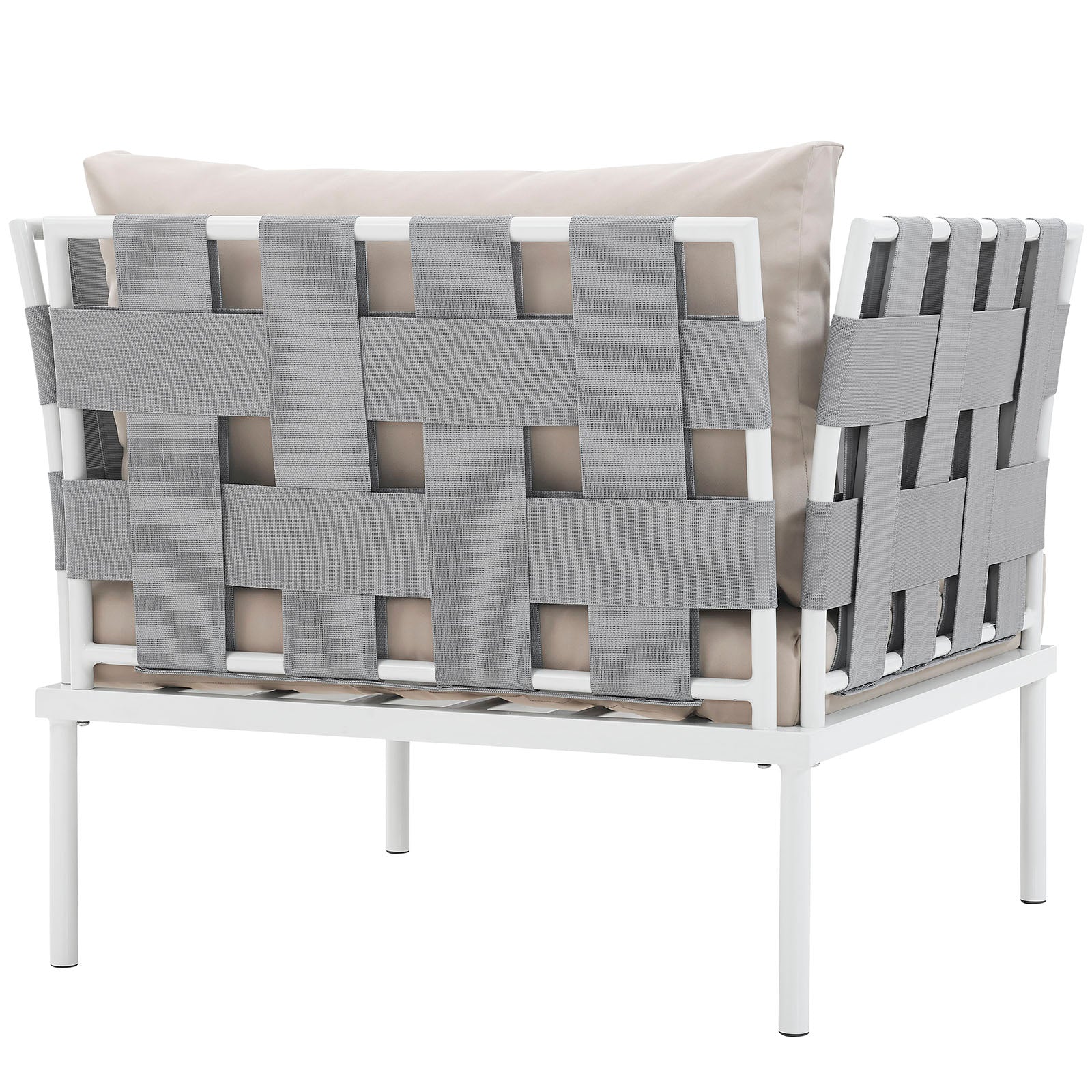 Harmony Outdoor Patio Aluminum Armchair by Modway