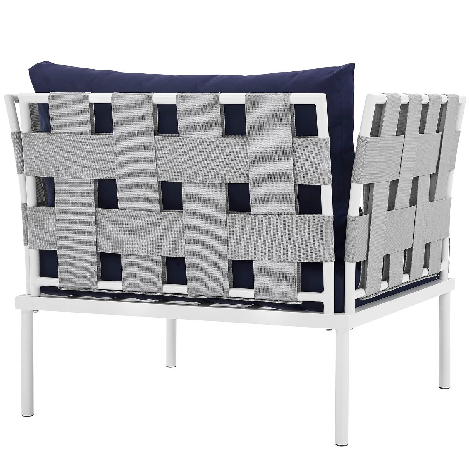 Harmony Outdoor Patio Aluminum Armchair by Modway