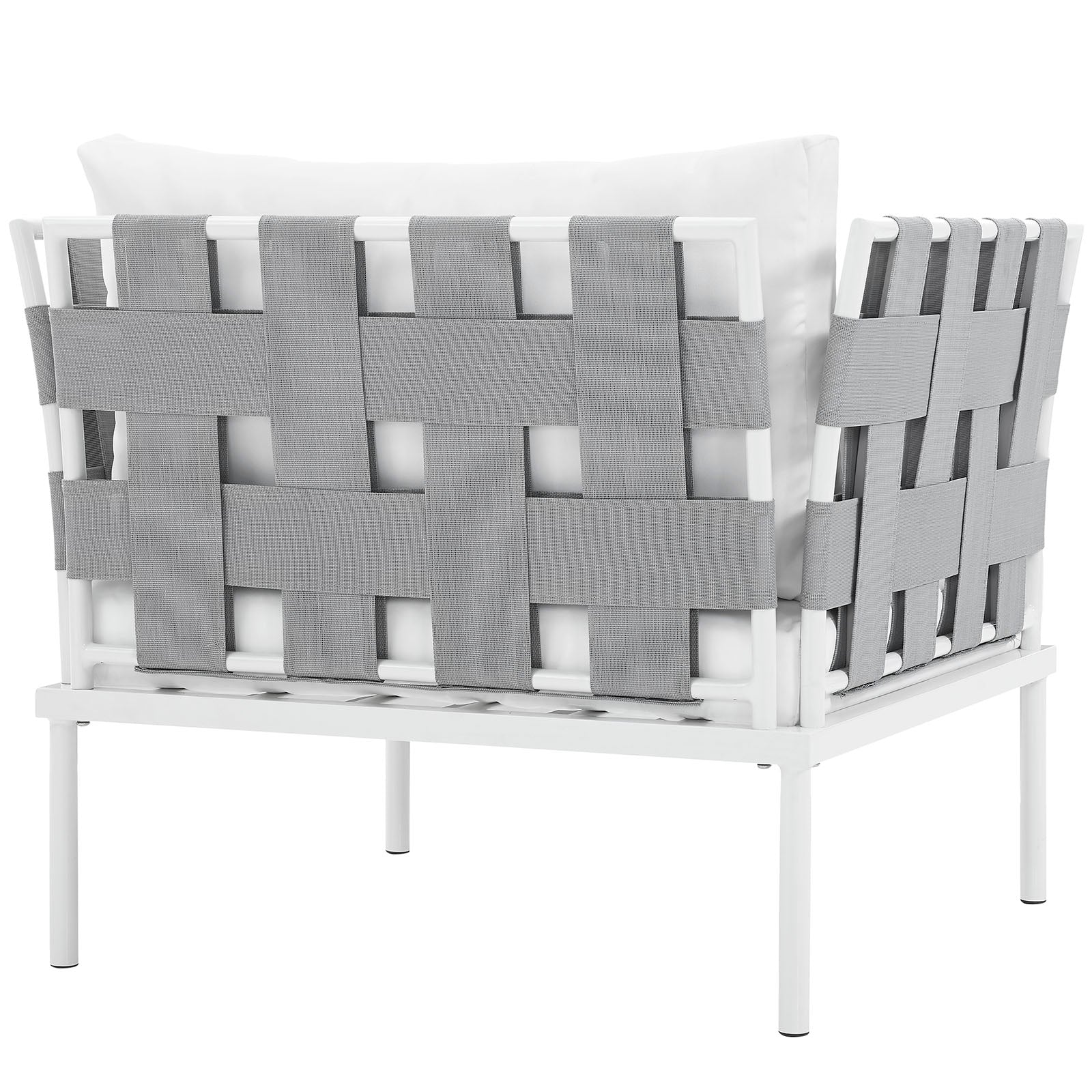 Harmony Outdoor Patio Aluminum Armchair by Modway
