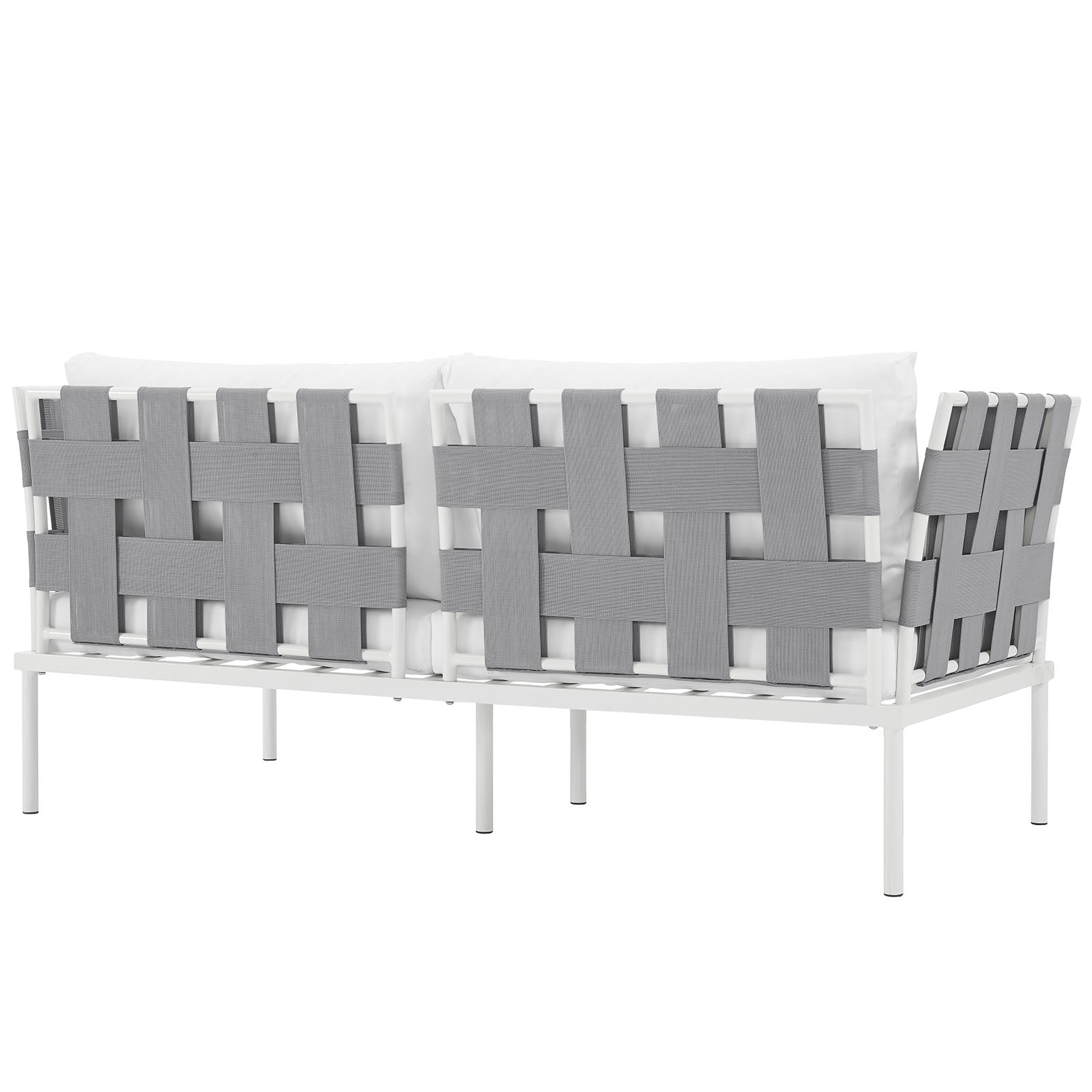 Harmony Outdoor Patio Aluminum Loveseat by Modway