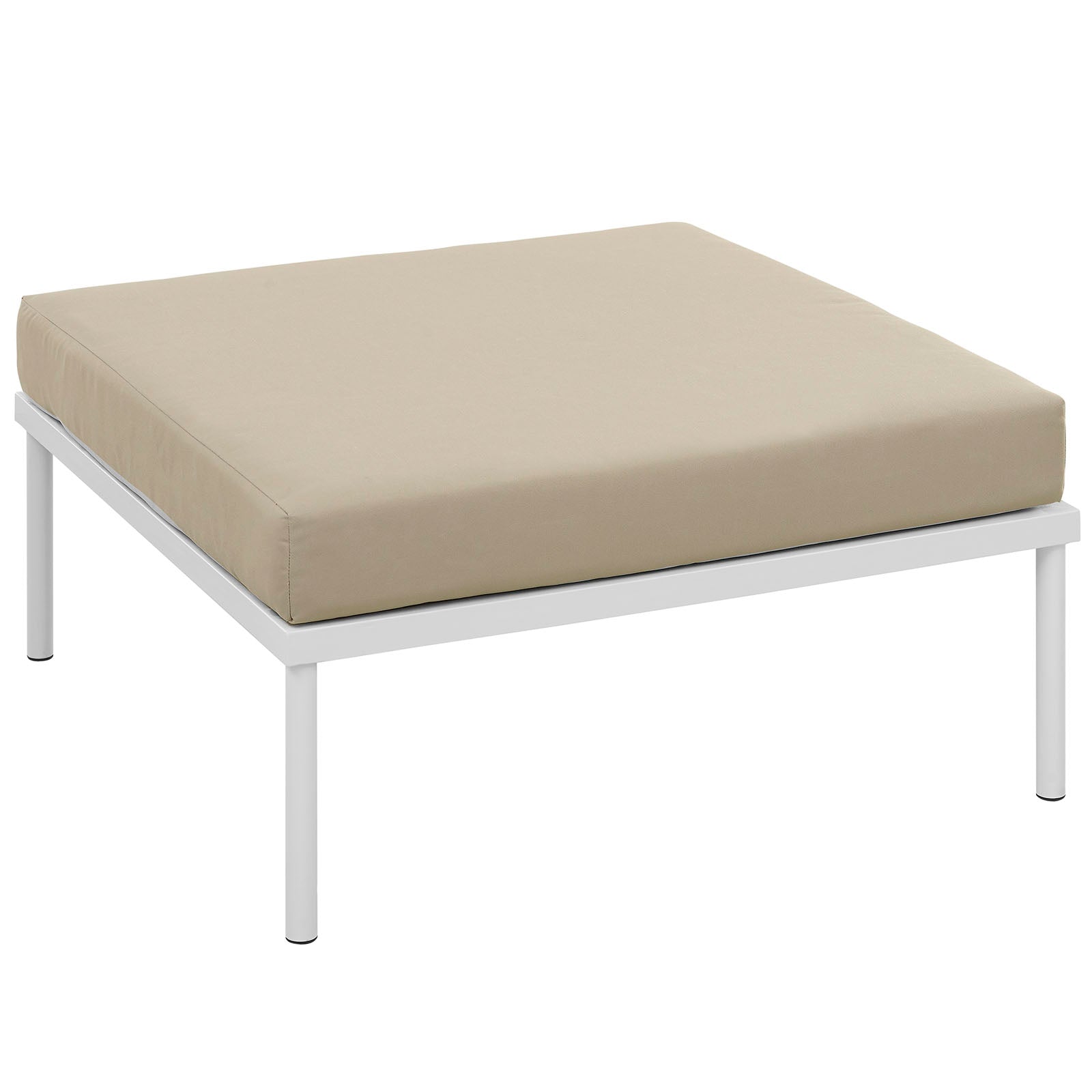 Harmony Outdoor Patio Aluminum Ottoman by Modway