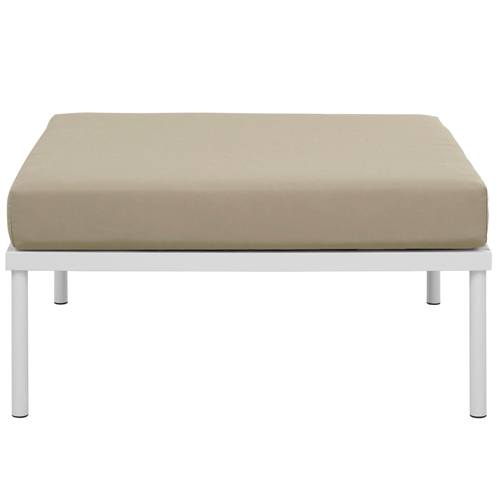 Harmony Outdoor Patio Aluminum Ottoman by Modway