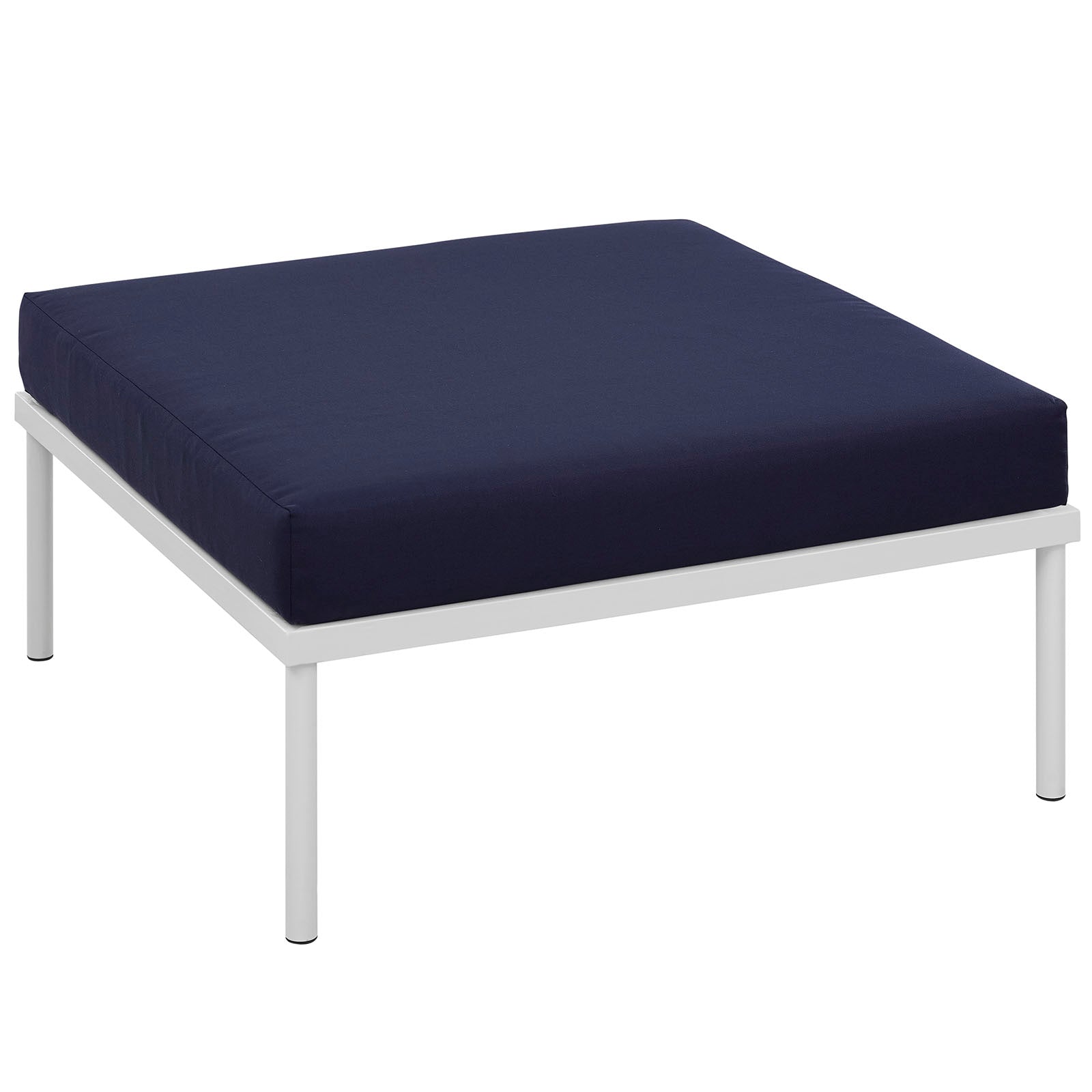Harmony Outdoor Patio Aluminum Ottoman by Modway