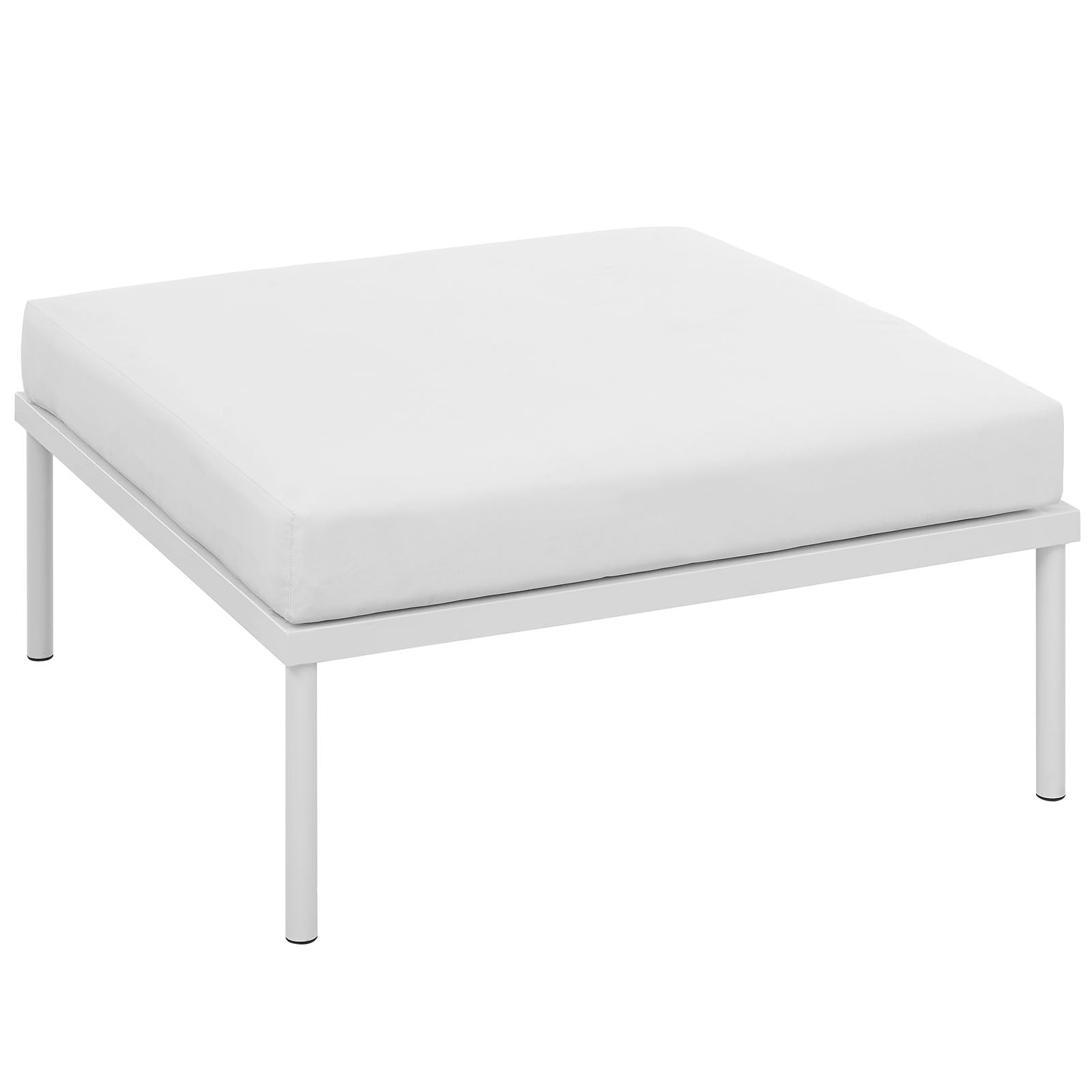 Harmony Outdoor Patio Aluminum Ottoman by Modway