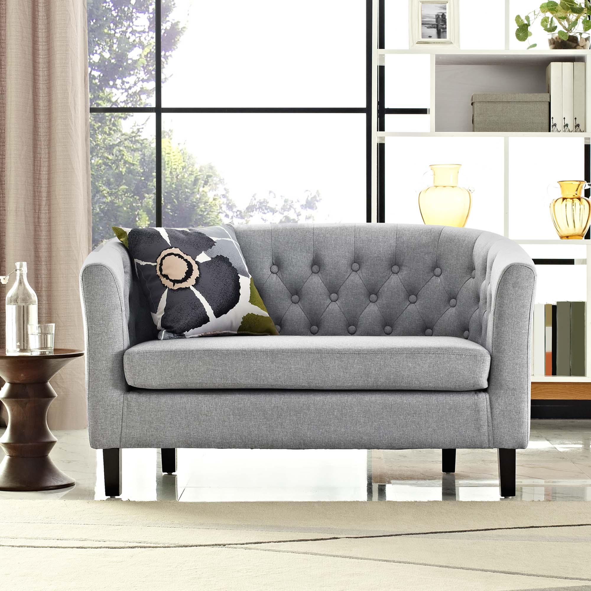 Prospect Upholstered Fabric Loveseat by Modway