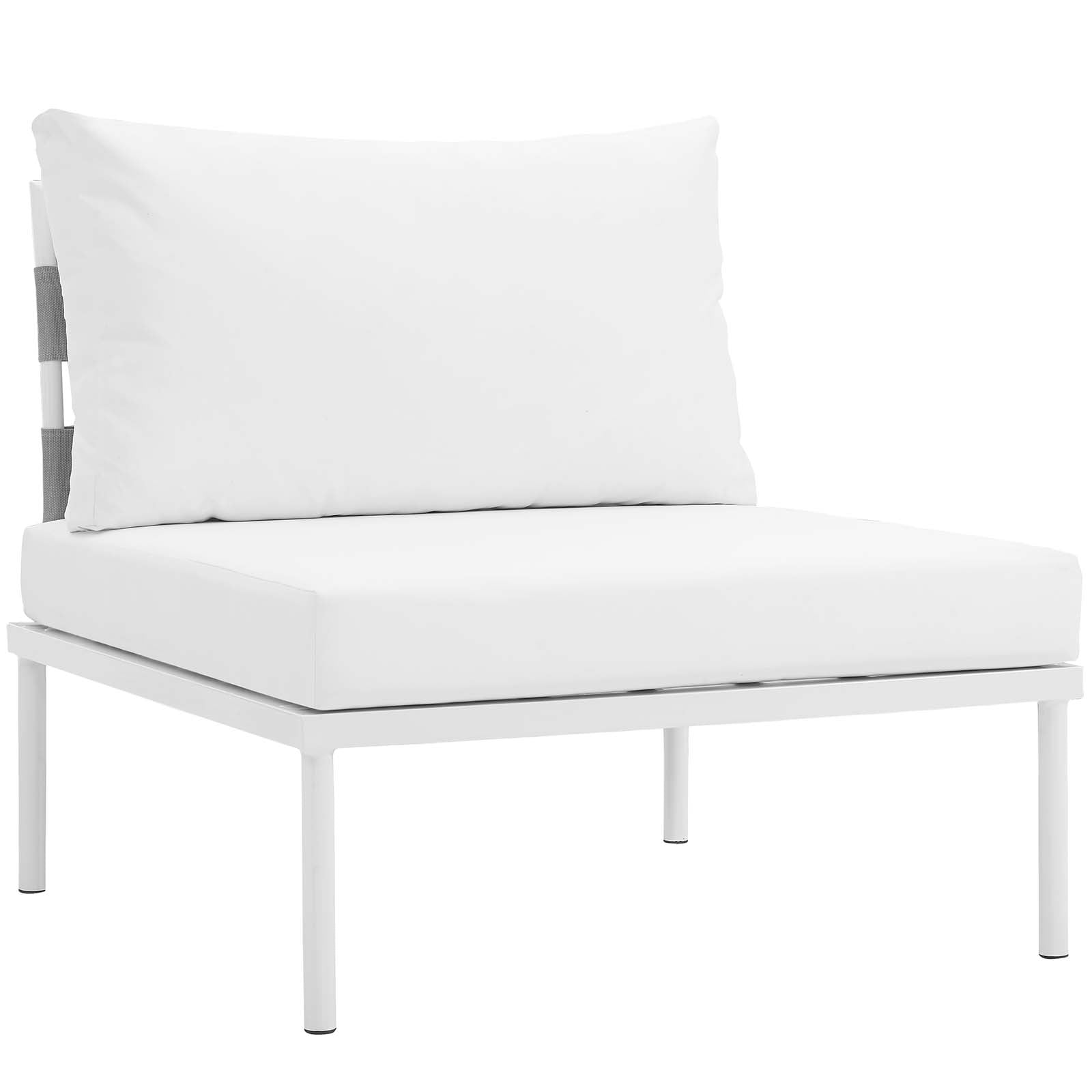 Harmony 10 Piece Outdoor Patio Aluminum Sectional Sofa Set by Modway