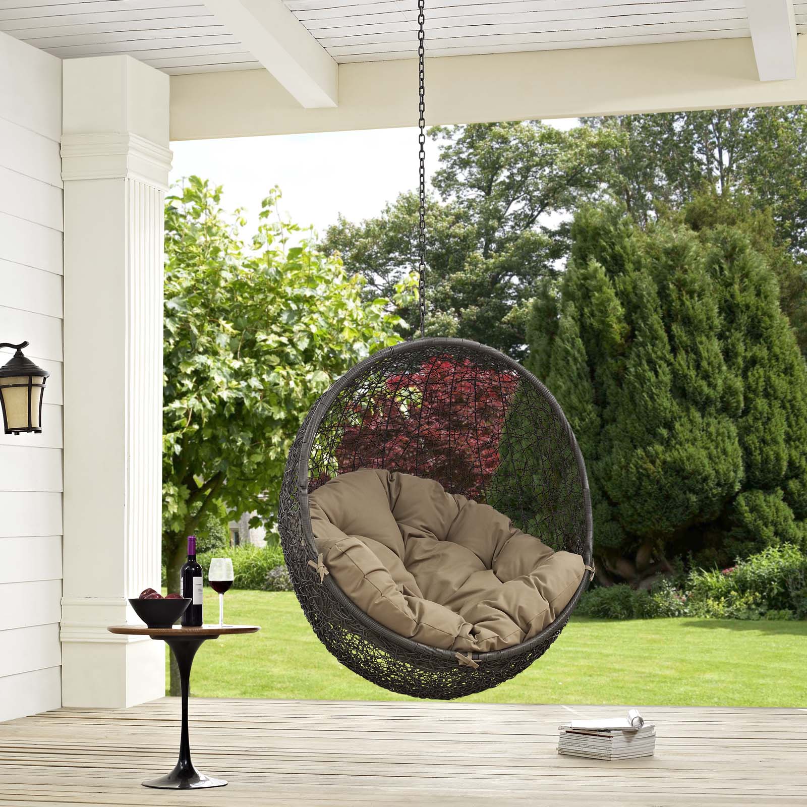 Hide Outdoor Patio Swing Chair Without Stand by Modway