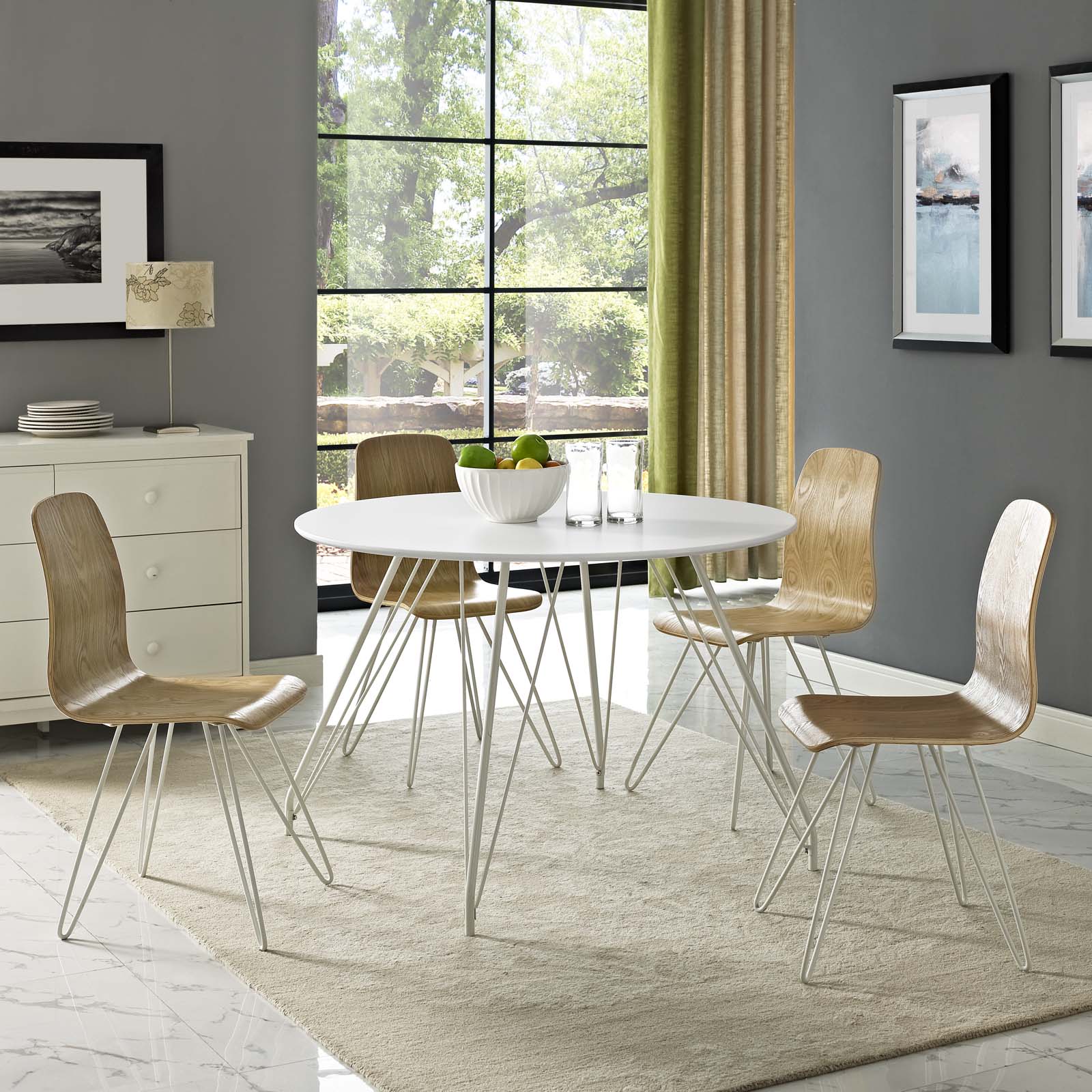Satellite Circular Dining Table by Modway