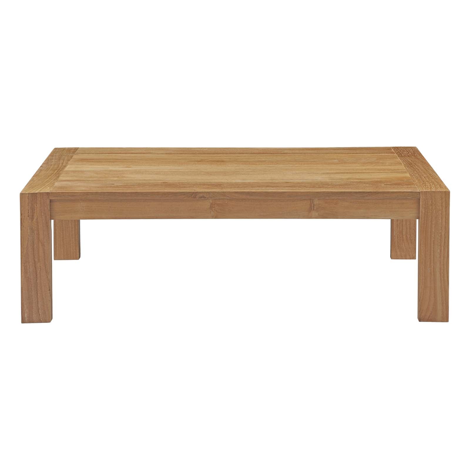 Upland 3 Piece Outdoor Patio Teak Set by Modway