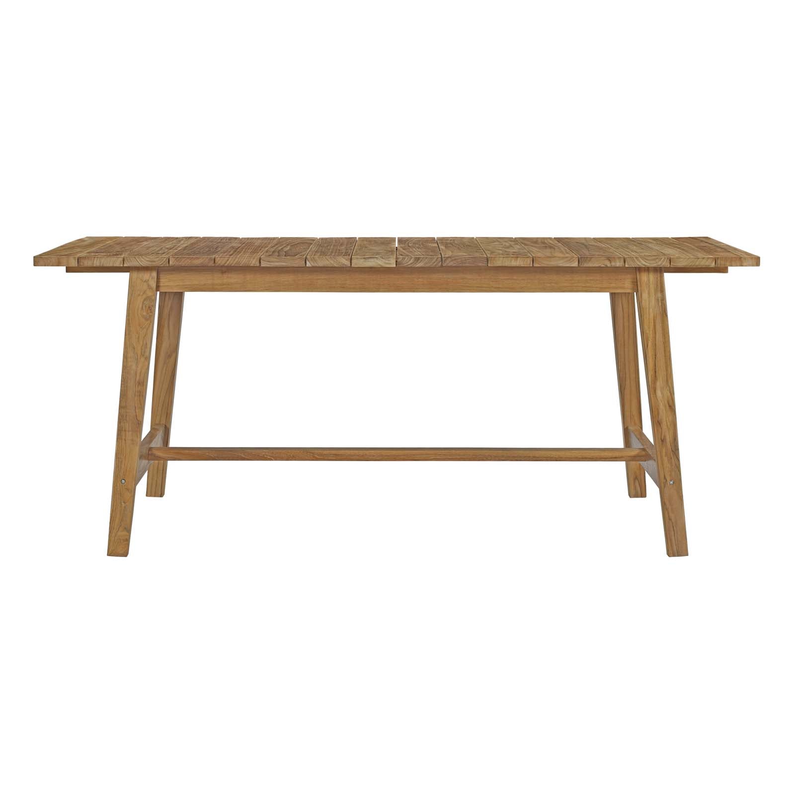 Dorset Outdoor Patio Teak Dining Table by Modway