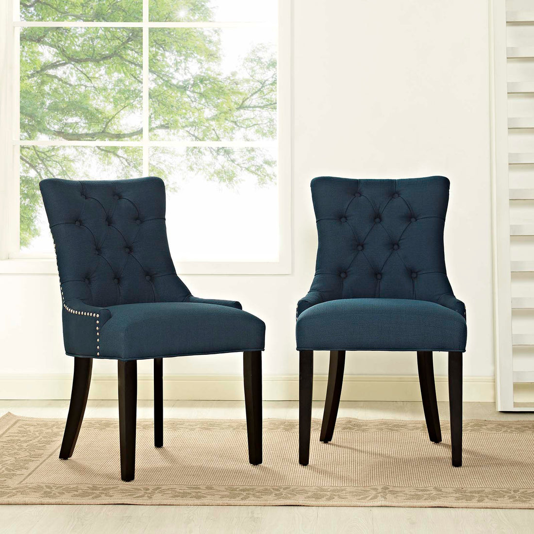 Regent Dining Side Chair Fabric Set of 2 by Modway