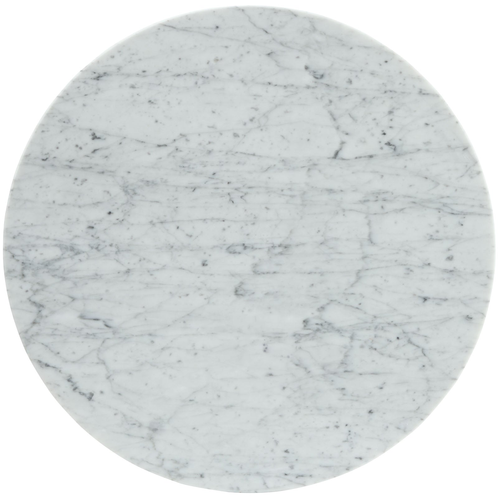 Lippa 20" Round Marble Side Table by Modway