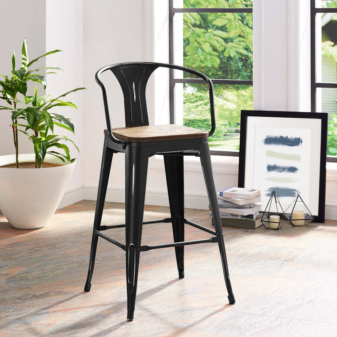 Promenade Bar Stool by Modway