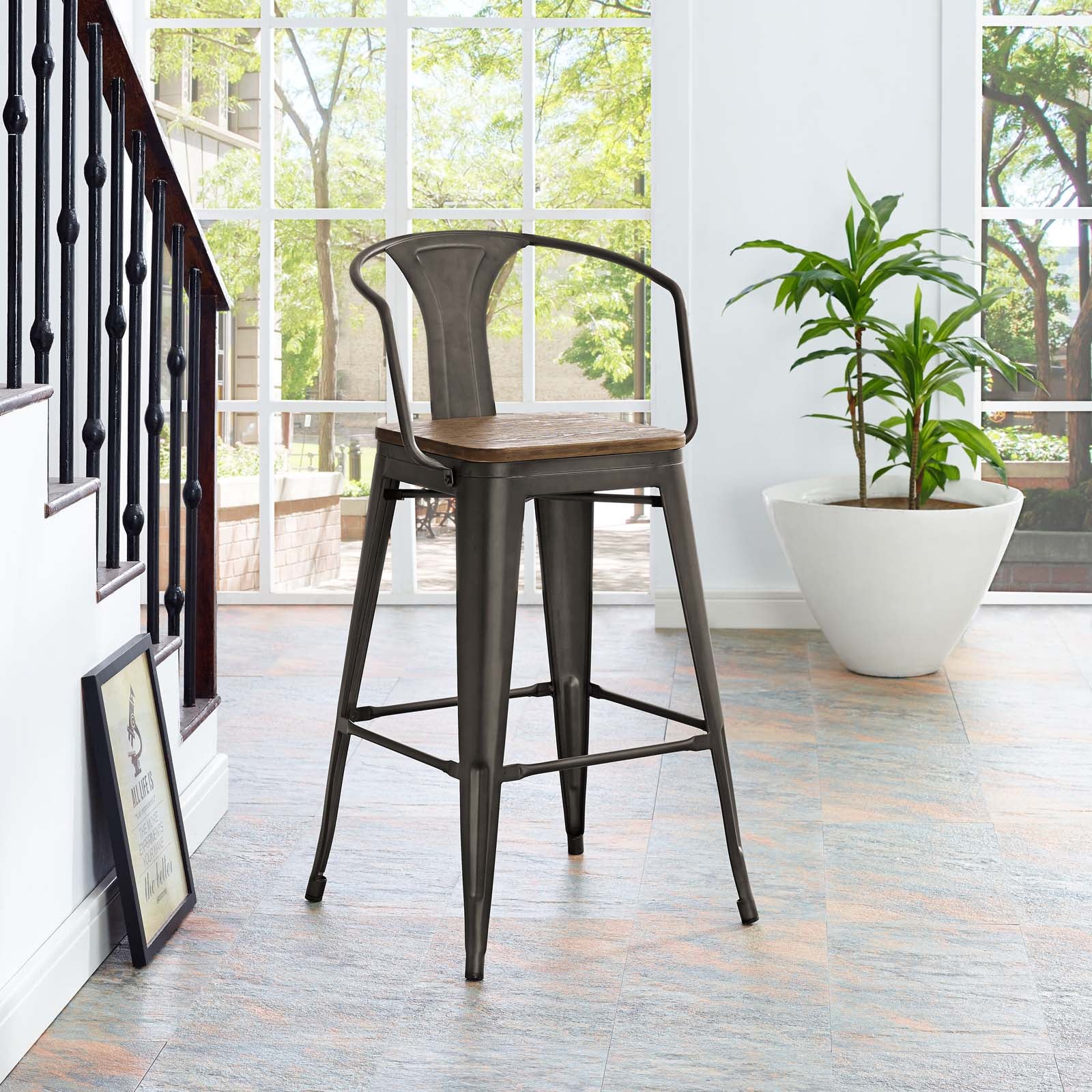 Promenade Bar Stool by Modway