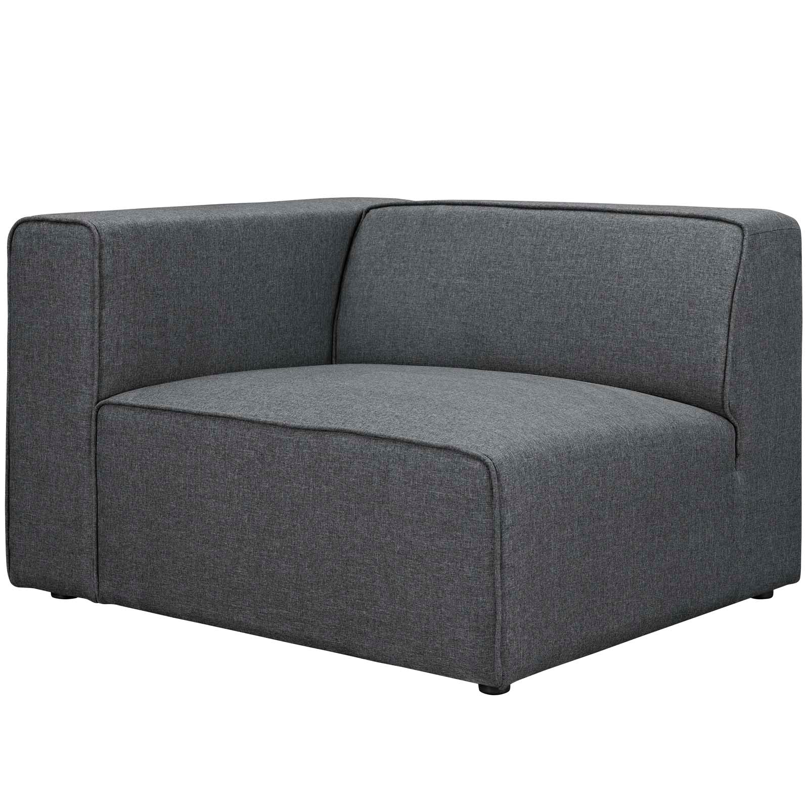 Mingle 5 Piece Upholstered Fabric Sectional Sofa Set by Modway