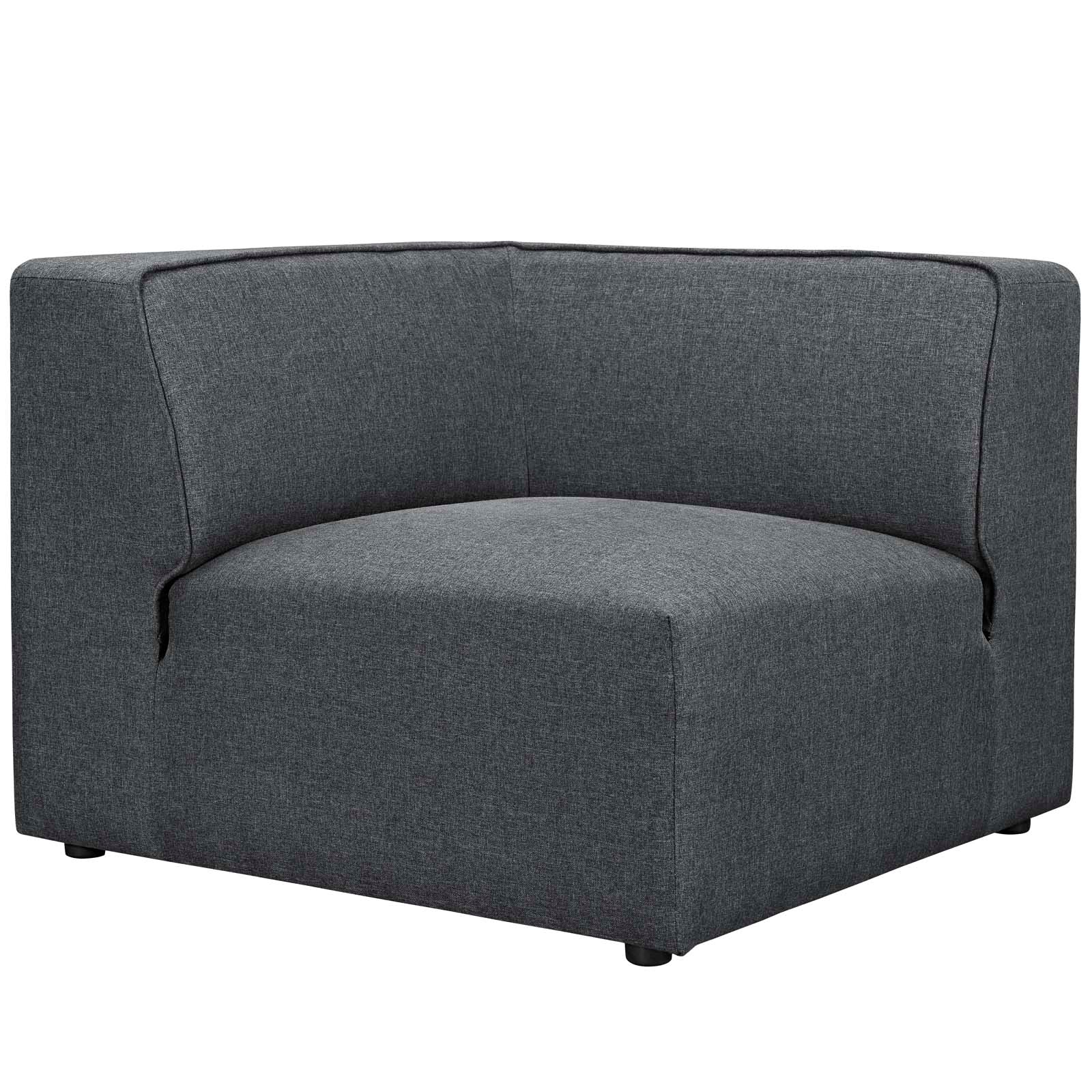 Mingle 5 Piece Upholstered Fabric Sectional Sofa Set by Modway