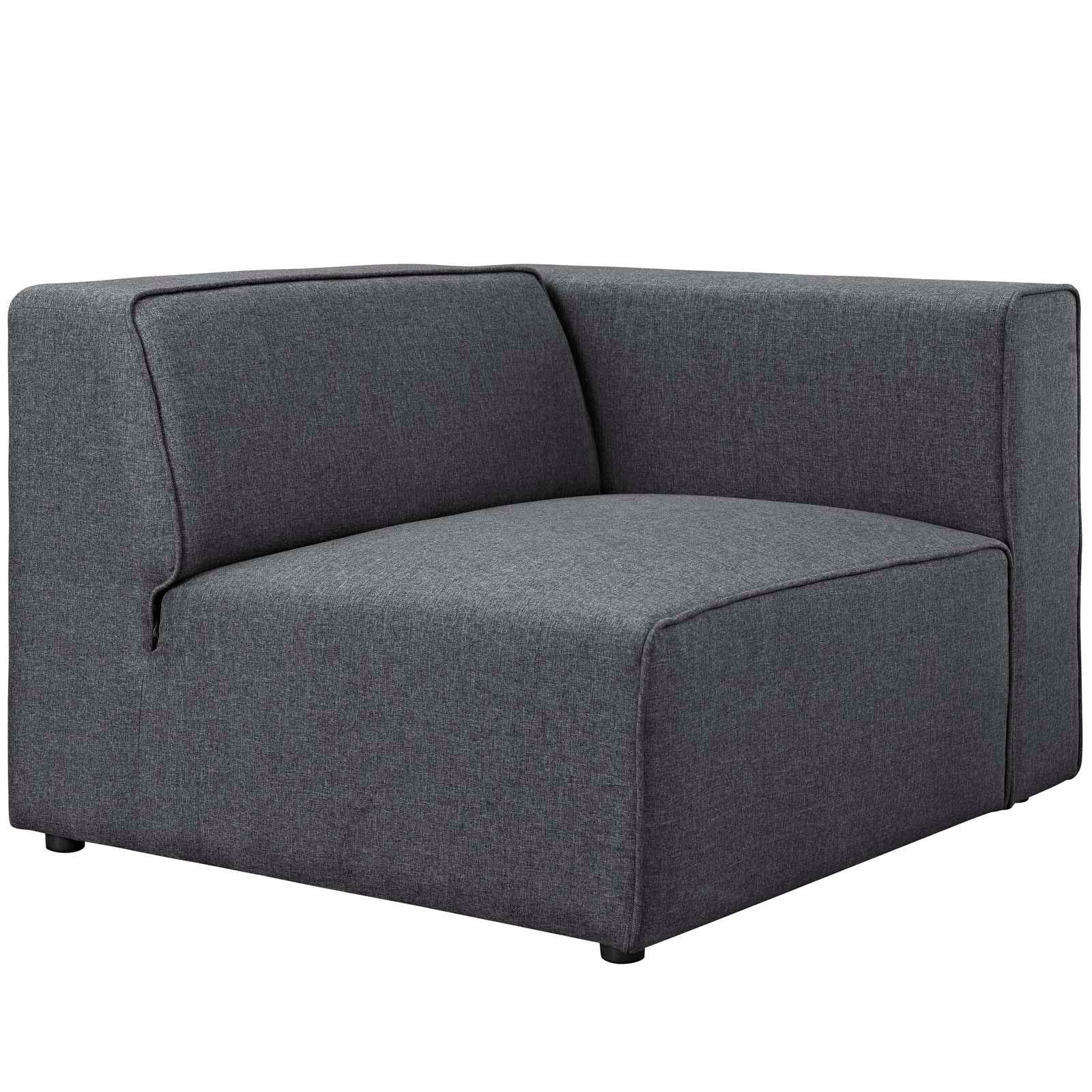 Mingle 5 Piece Upholstered Fabric Sectional Sofa Set by Modway