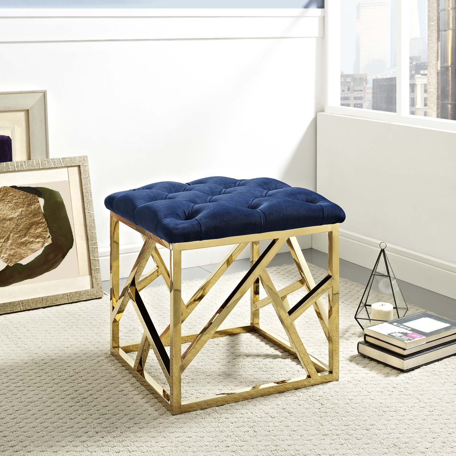 Intersperse Ottoman by Modway