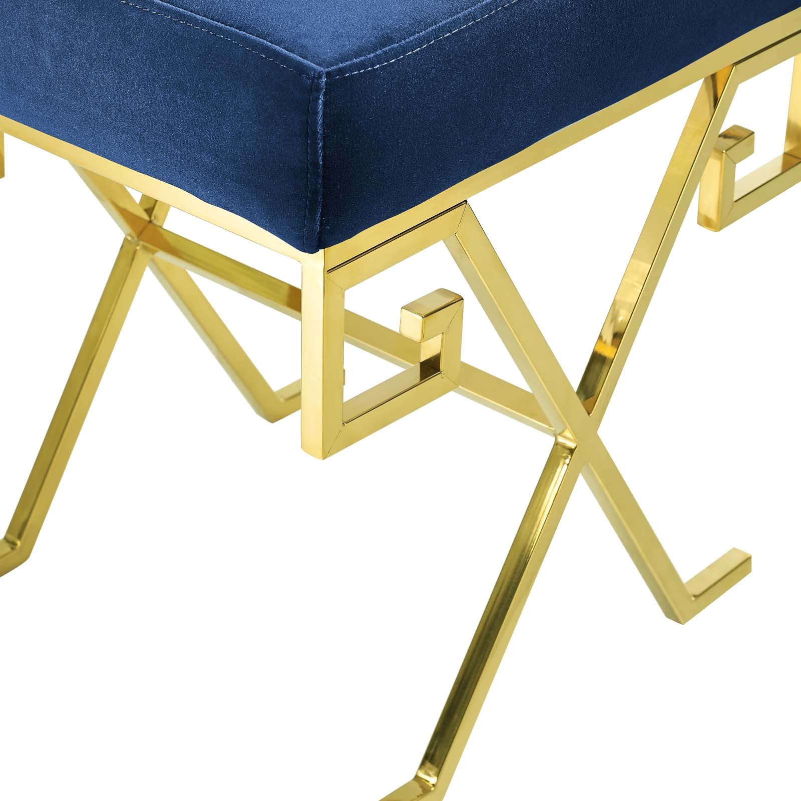 Twist Performance Velvet Bench by Modway