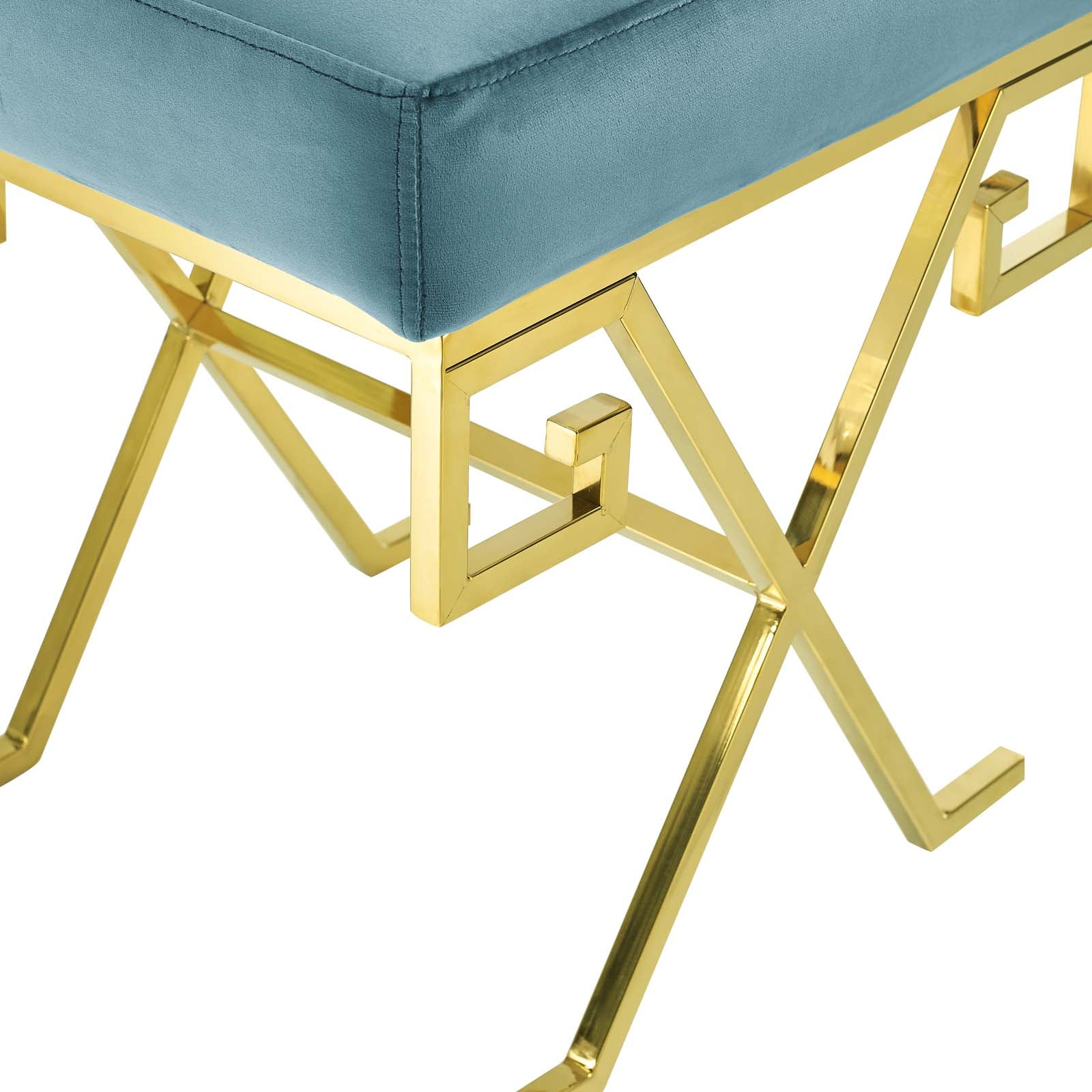 Twist Performance Velvet Bench by Modway