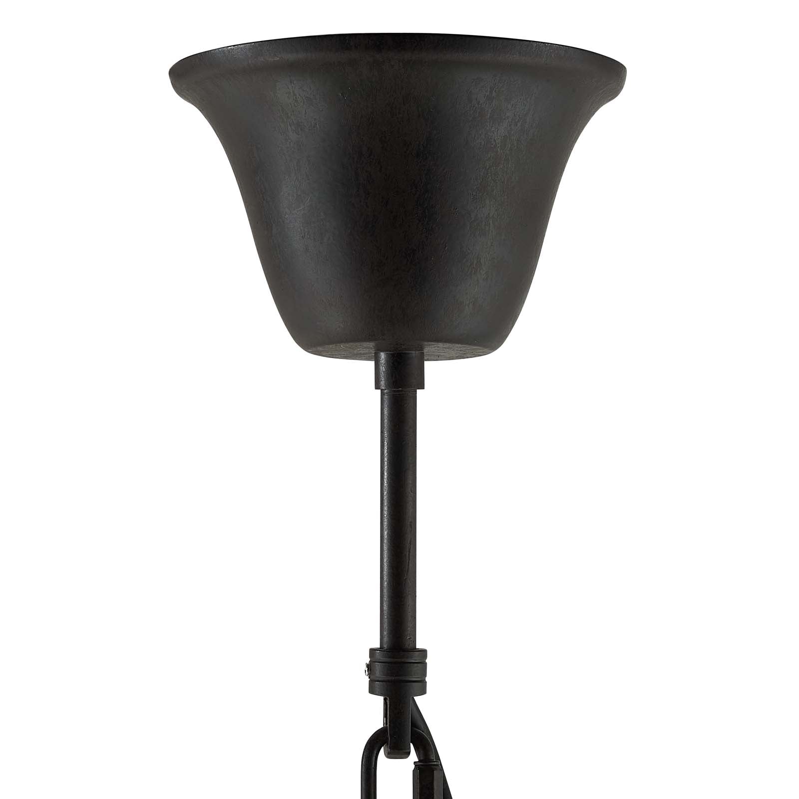 Reflect Glass and Metal Pendant Chandelier by Modway