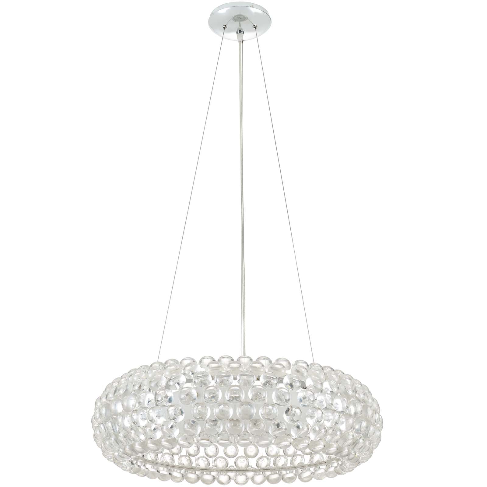 Halo 25” Pendant Chandelier by Modway