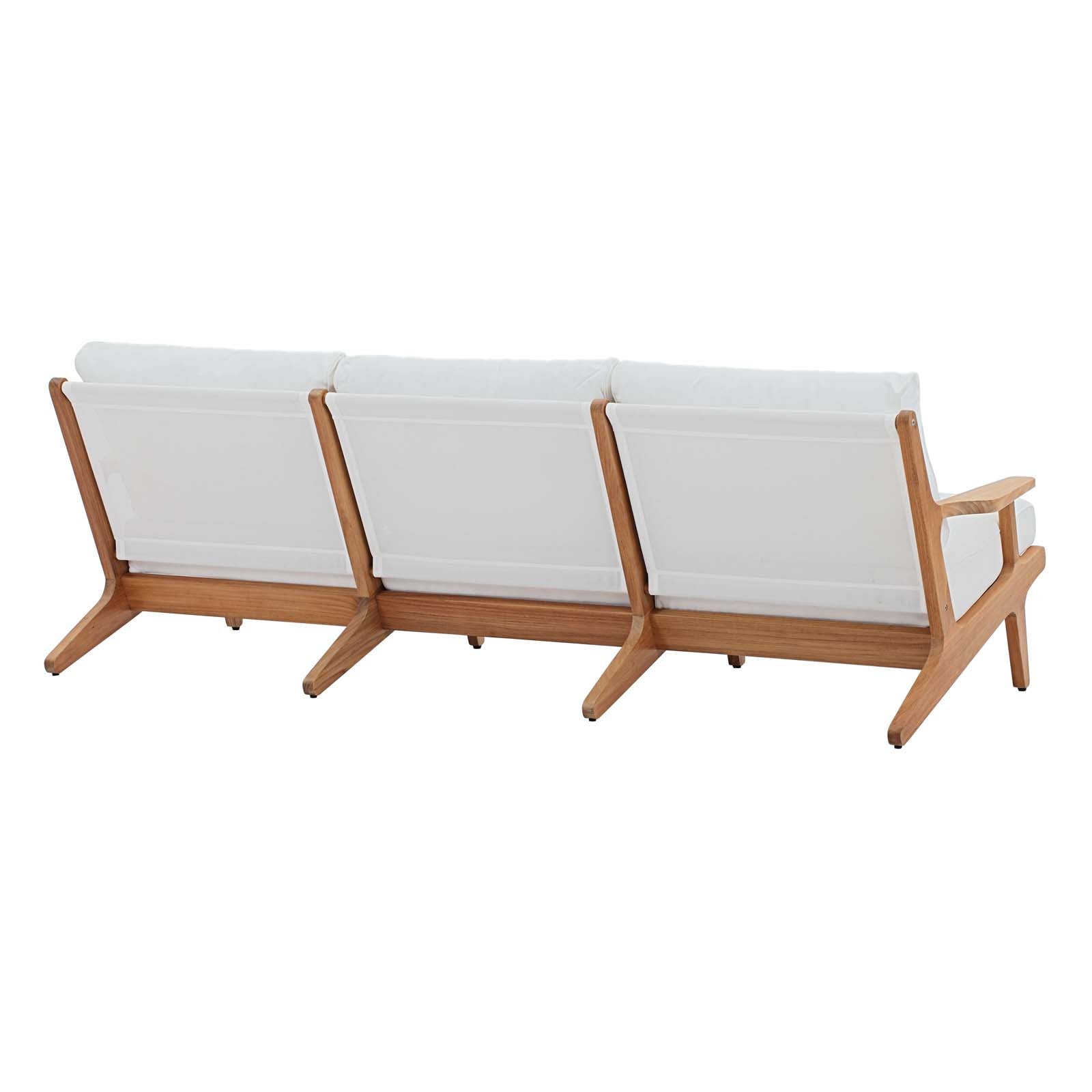 Saratoga Outdoor Patio Premium Grade A Teak Wood Sofa by Modway