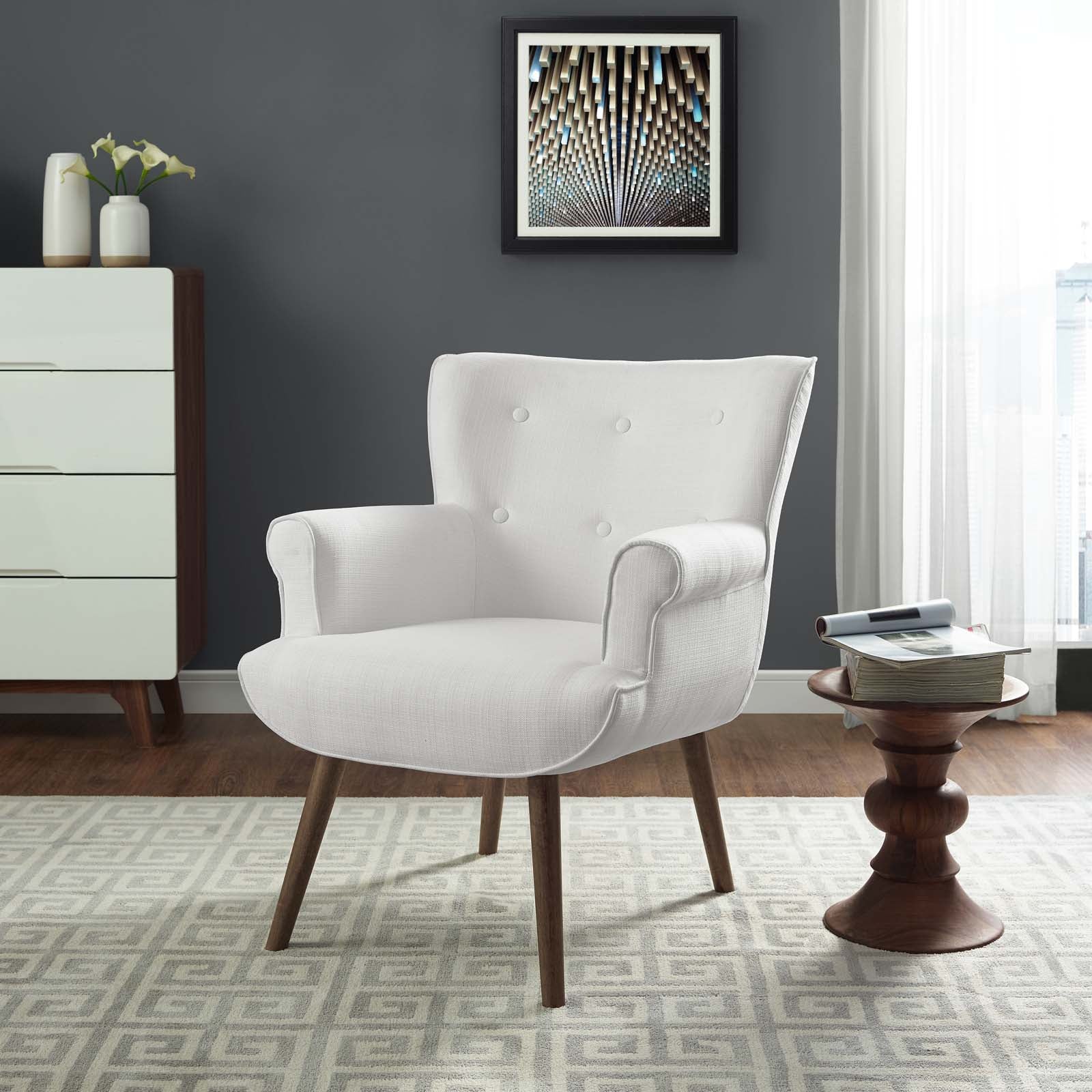 Cloud Upholstered Armchair by Modway