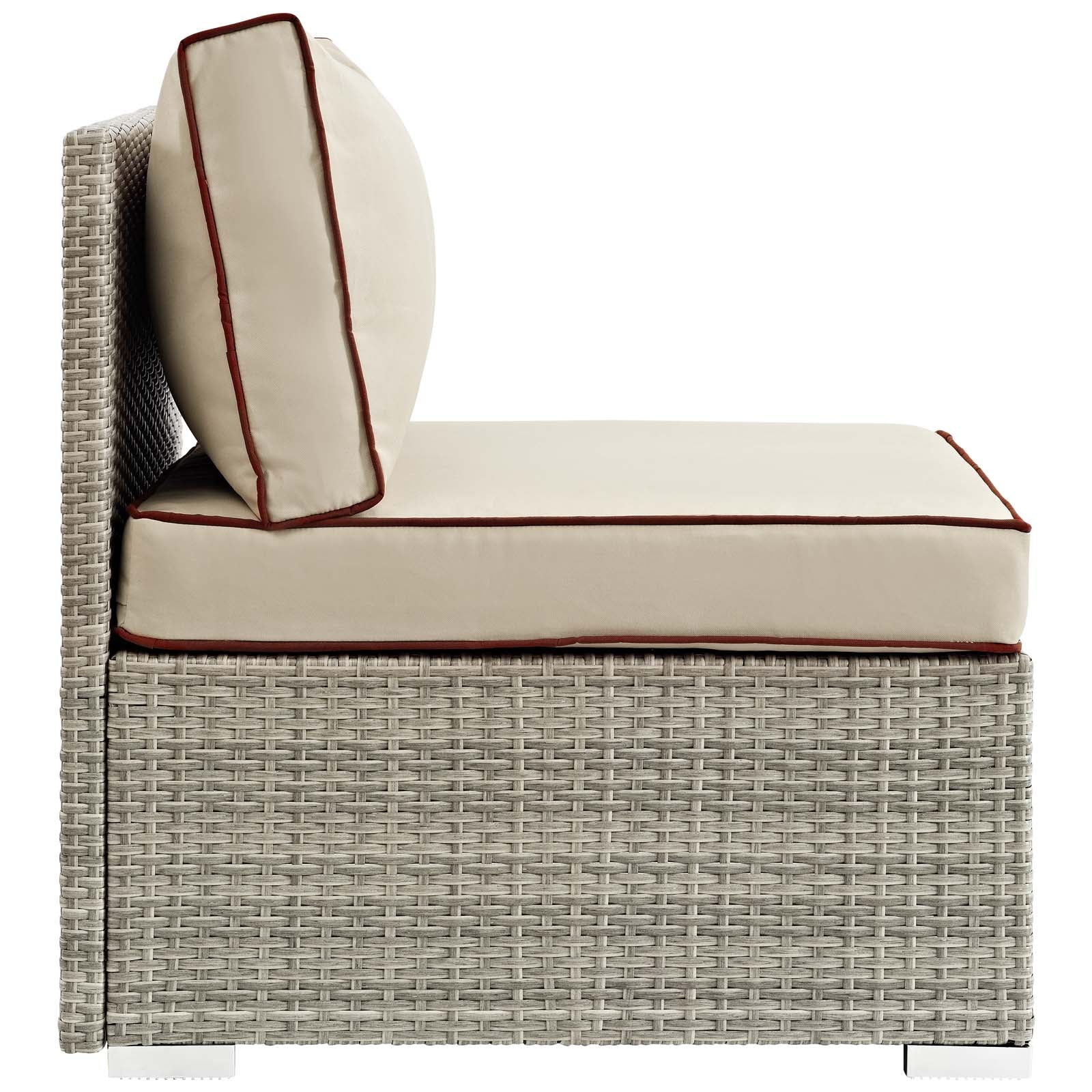 Repose Outdoor Patio Armless Chair by Modway