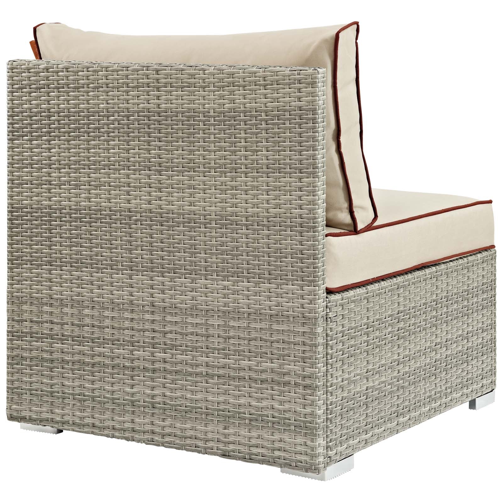 Repose Outdoor Patio Armless Chair by Modway