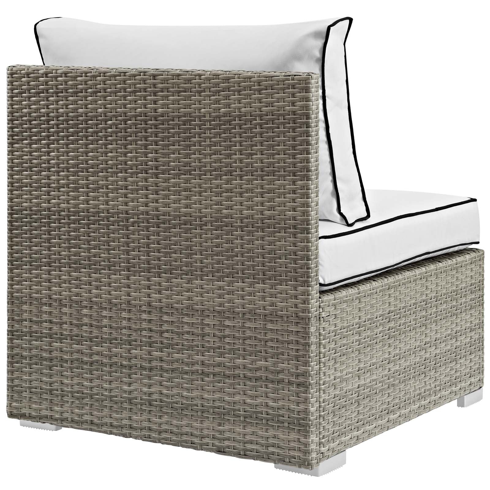 Repose Outdoor Patio Armless Chair by Modway