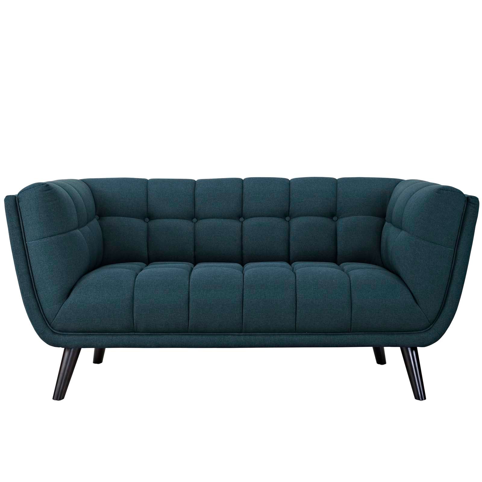 Bestow 2 Piece Upholstered Fabric Loveseat and Armchair Set by Modway