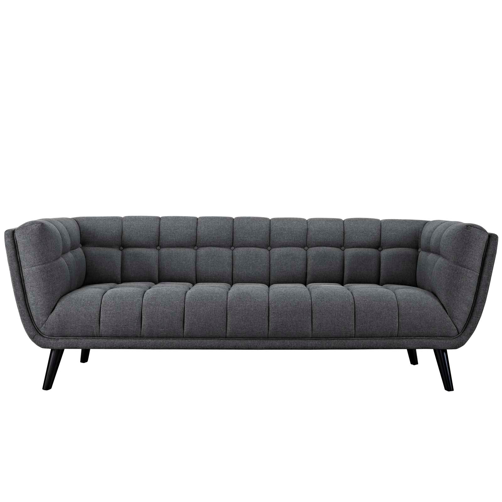 Bestow 3 Piece Upholstered Fabric Sofa and Armchair Set by Modway