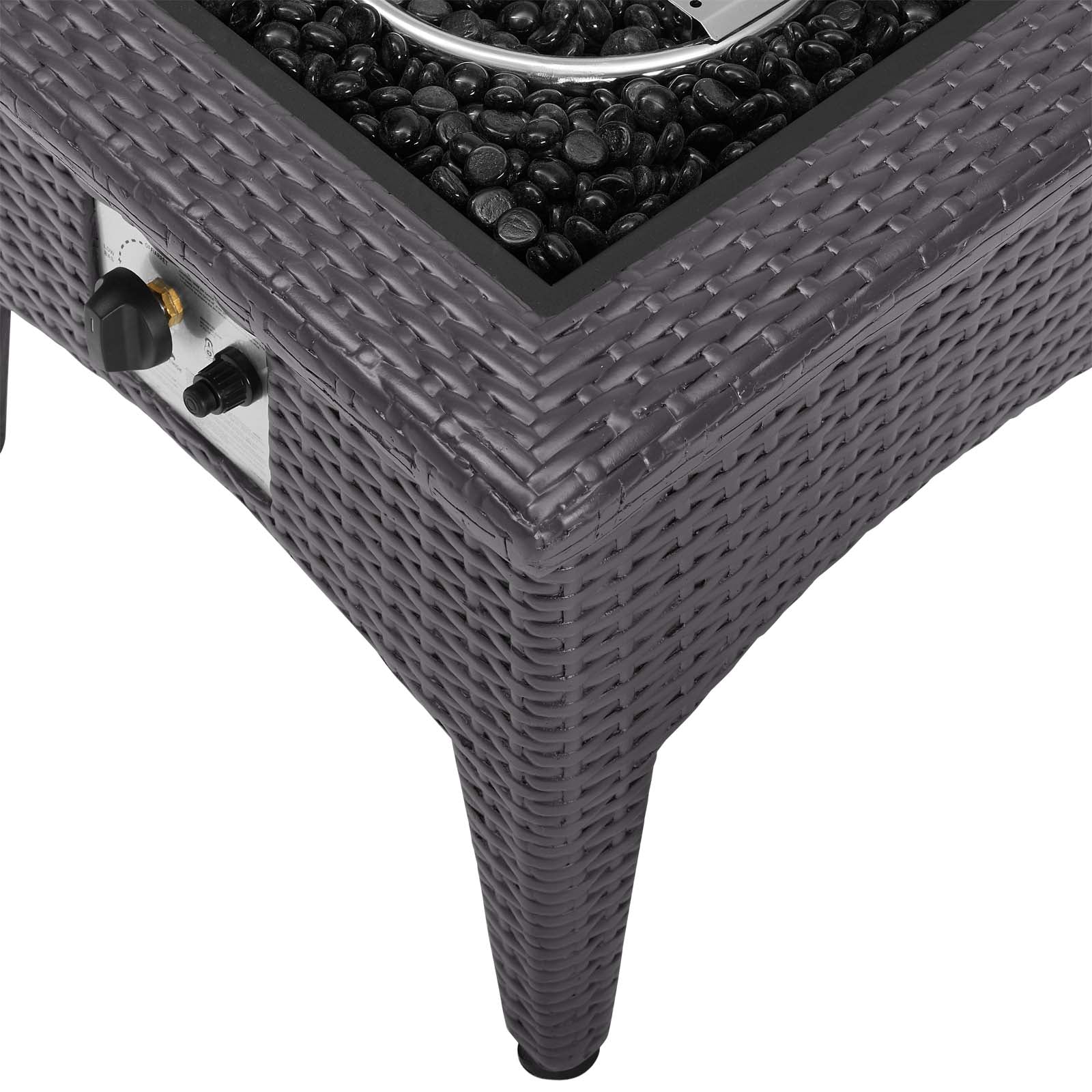 Vivacity Outdoor Patio Fire Pit Table by Modway