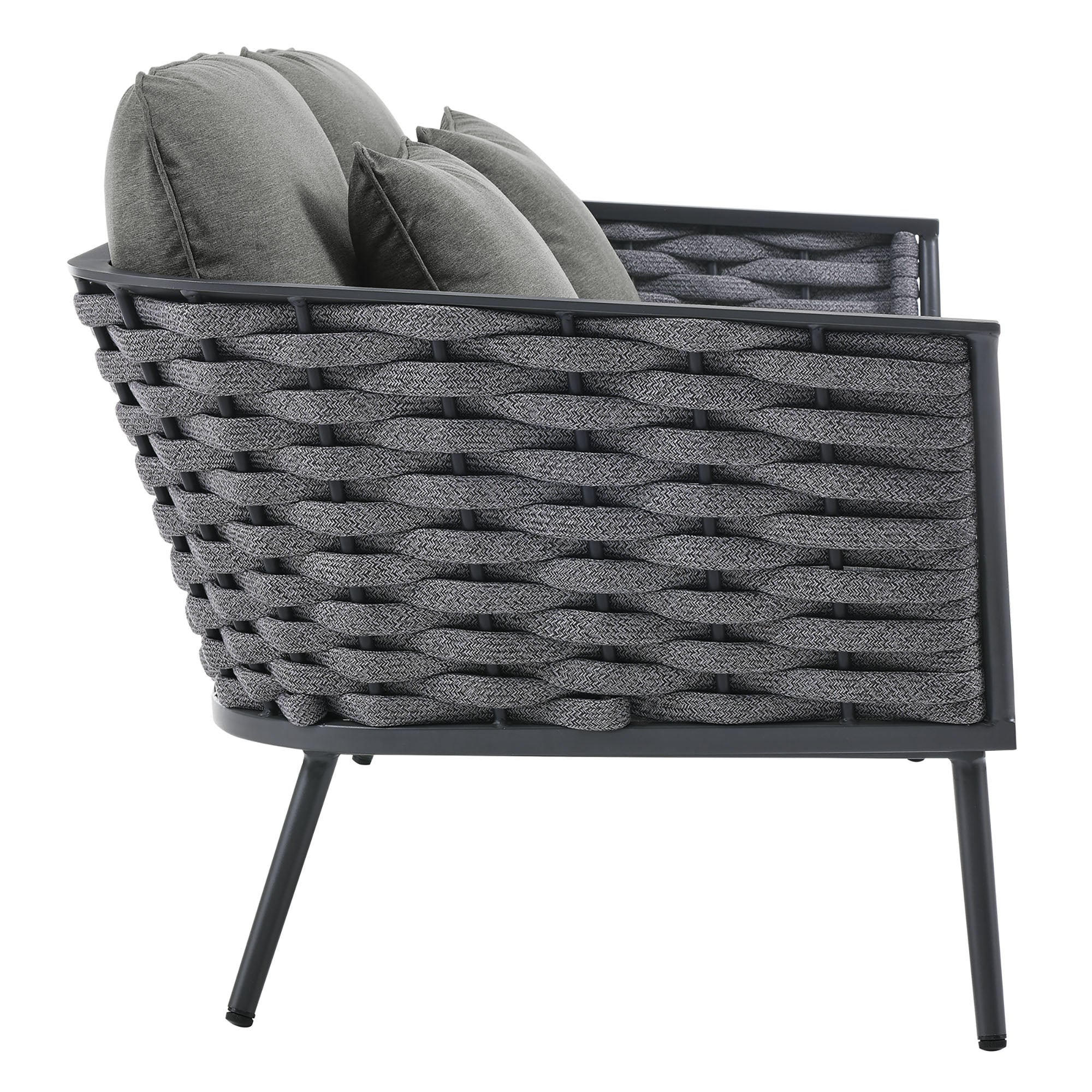 Stance Outdoor Patio Aluminum Loveseat by Modway