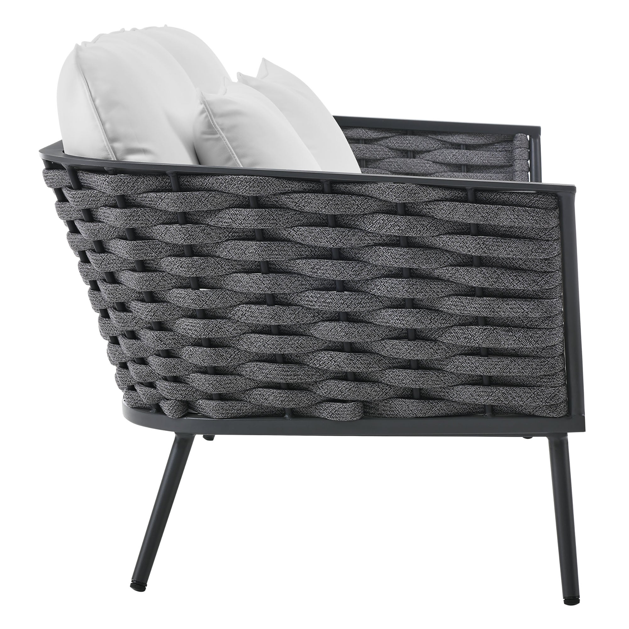 Stance Outdoor Patio Aluminum Loveseat by Modway