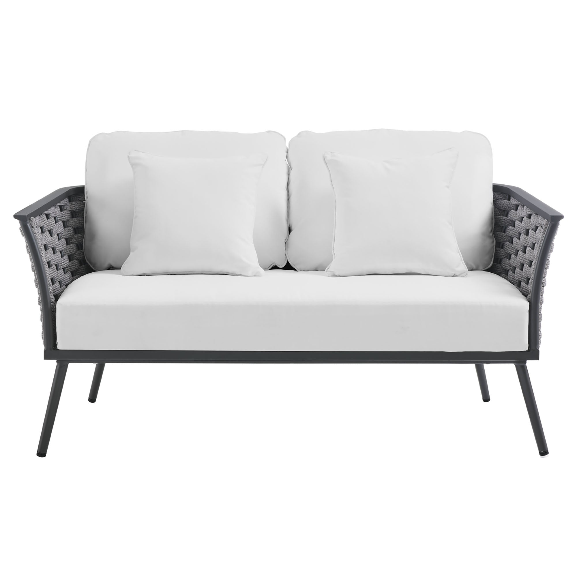 Stance Outdoor Patio Aluminum Loveseat by Modway