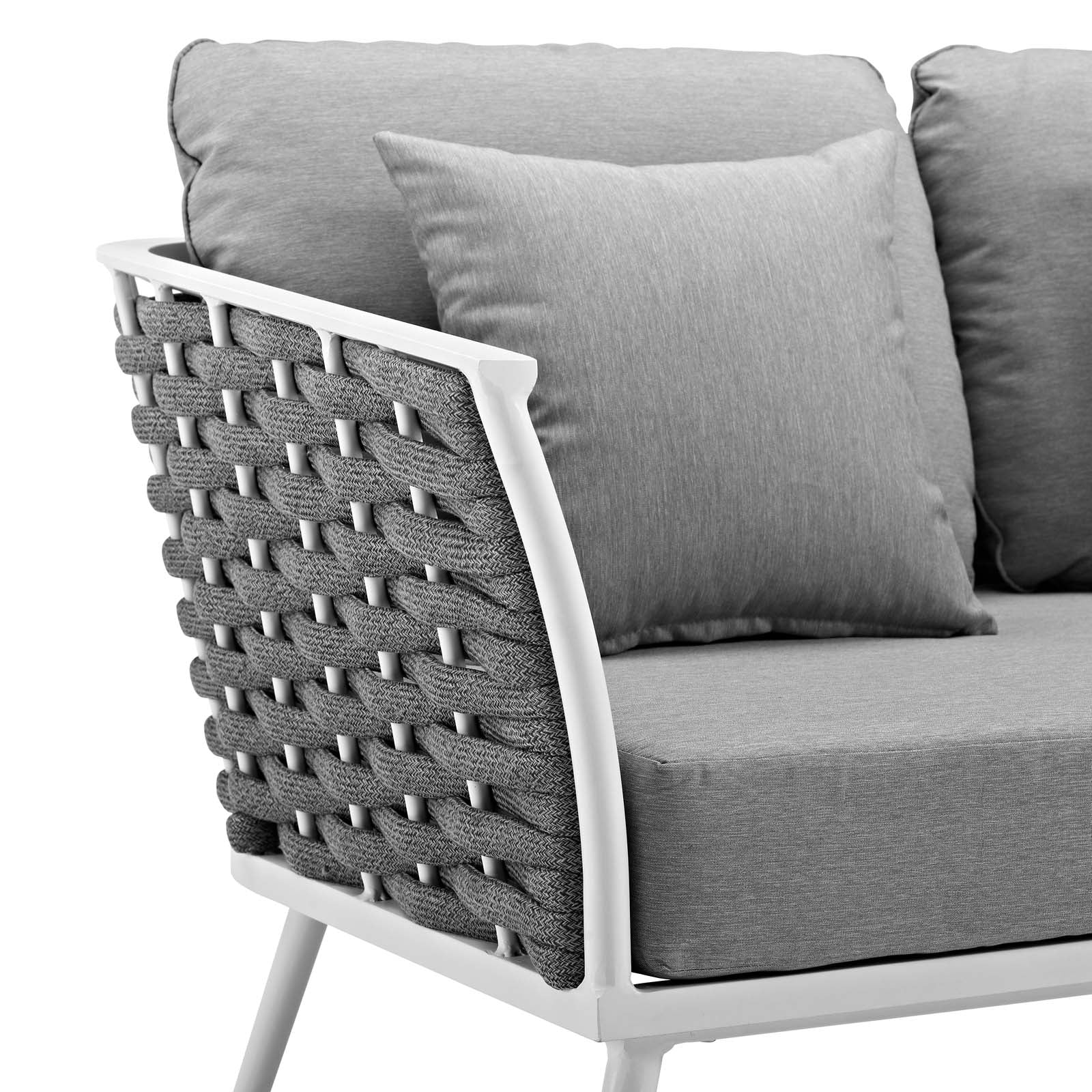 Stance Outdoor Patio Aluminum Loveseat by Modway