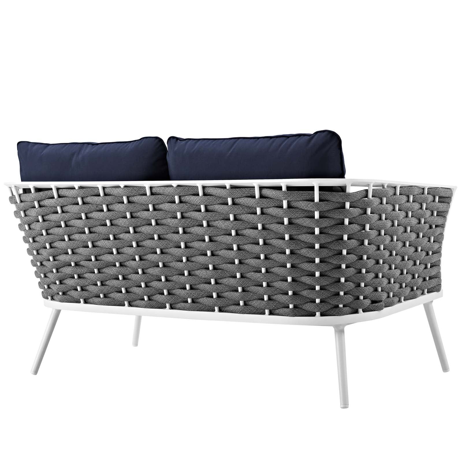 Stance Outdoor Patio Aluminum Loveseat by Modway