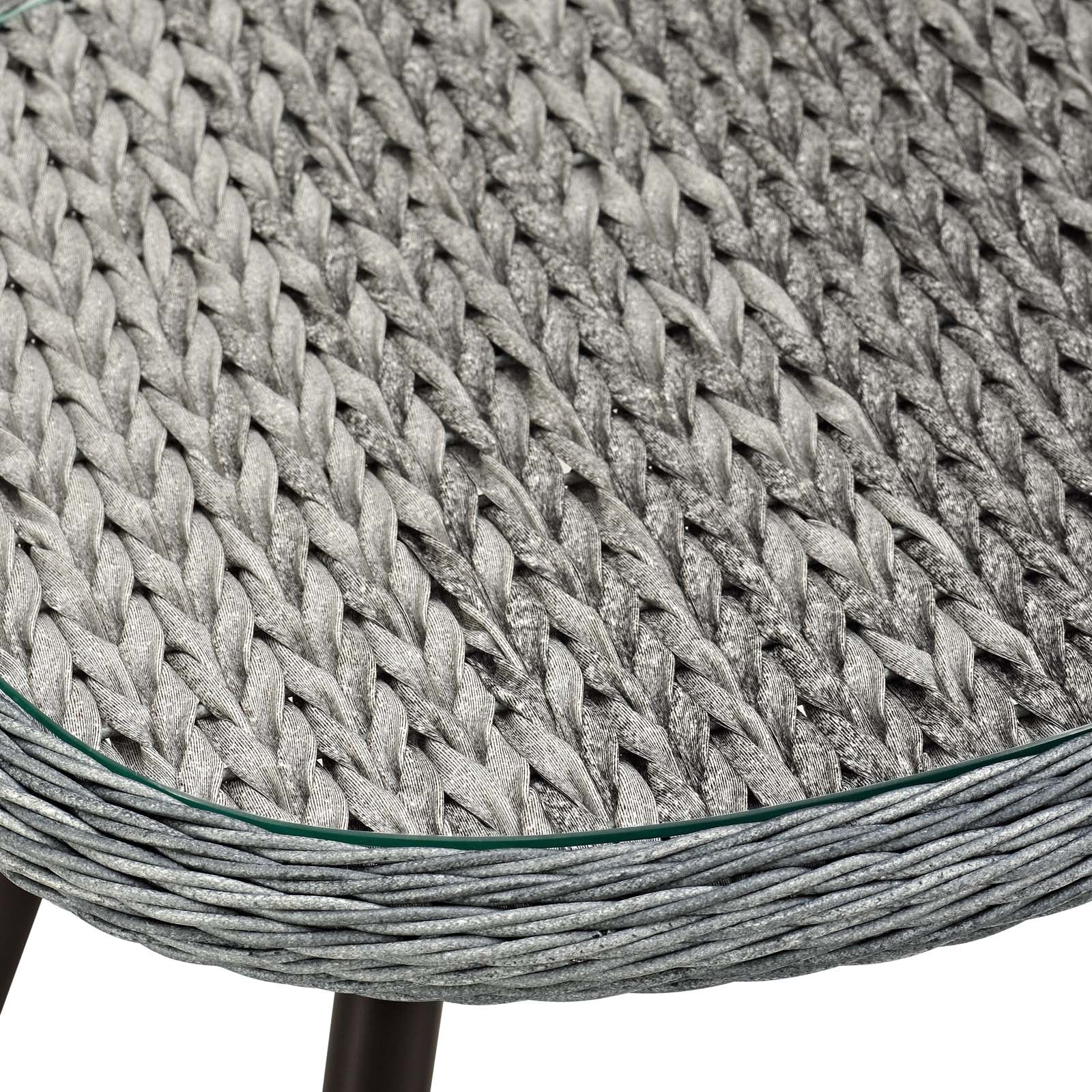 Endeavor Outdoor Patio Wicker Rattan Side Table by Modway