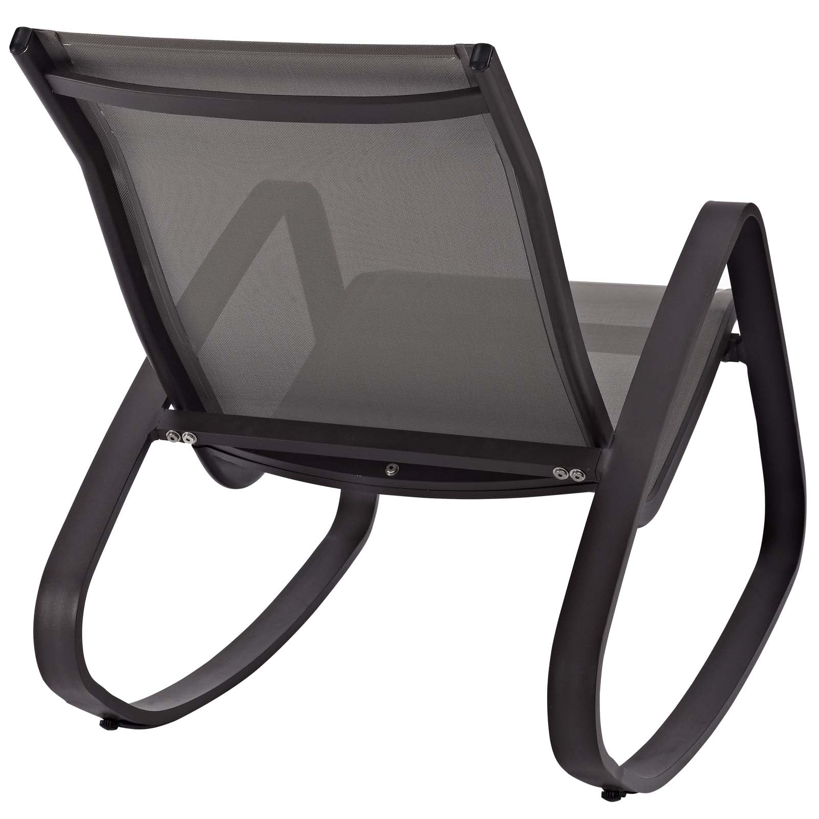 Traveler Rocking Outdoor Patio Mesh Sling Lounge Chair by Modway