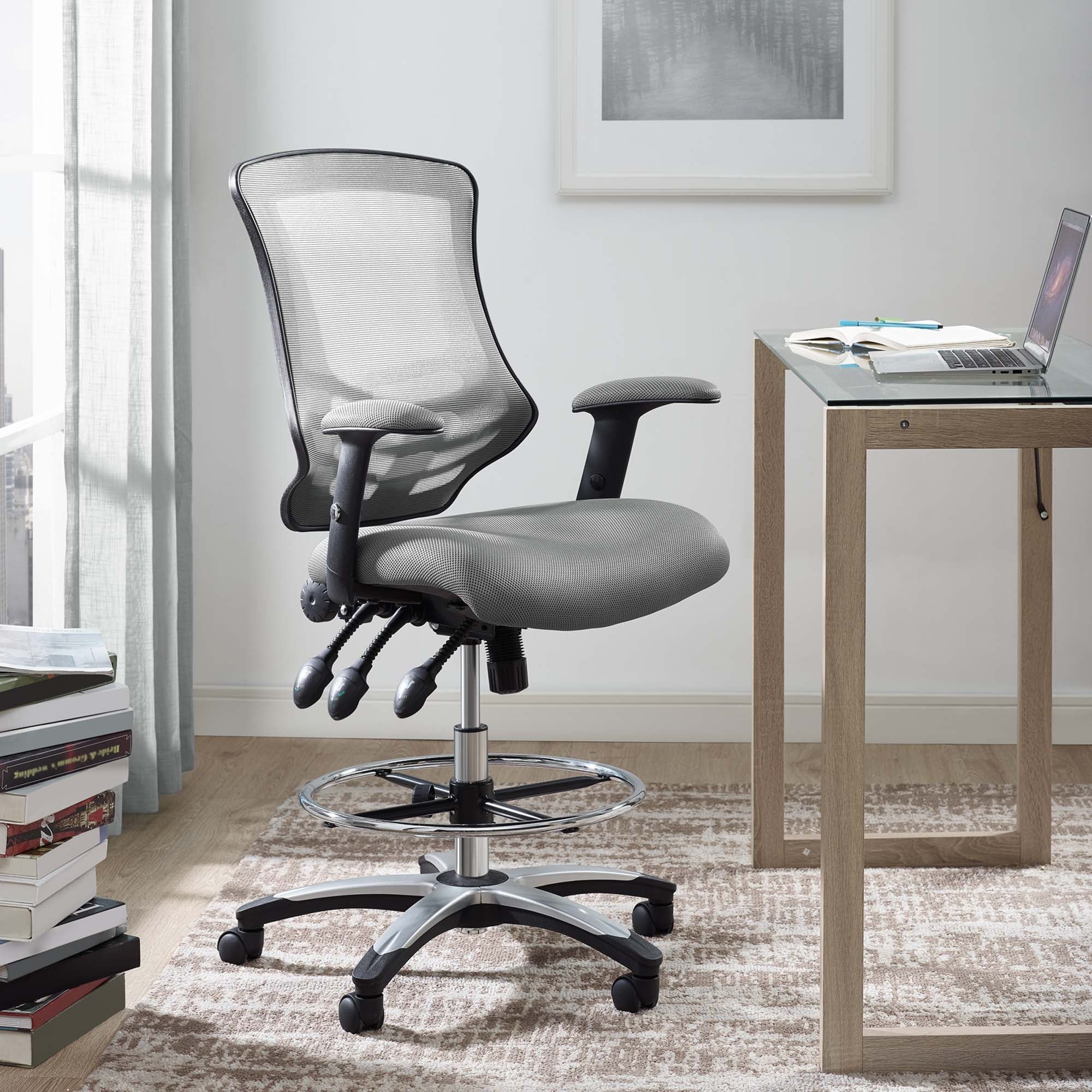 Calibrate Mesh Drafting Chair by Modway