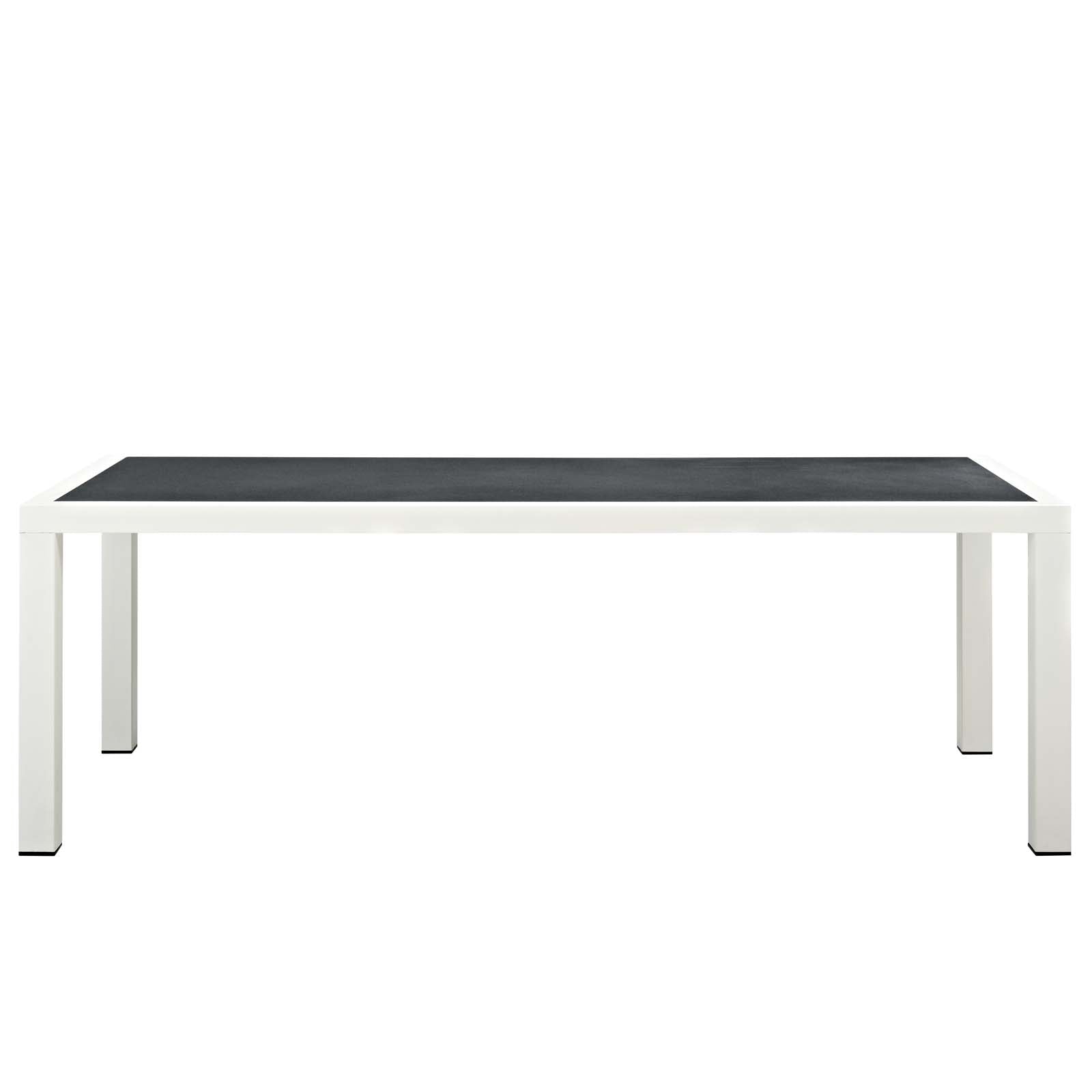 Stance 90.5" Outdoor Patio Aluminum Dining Table by Modway