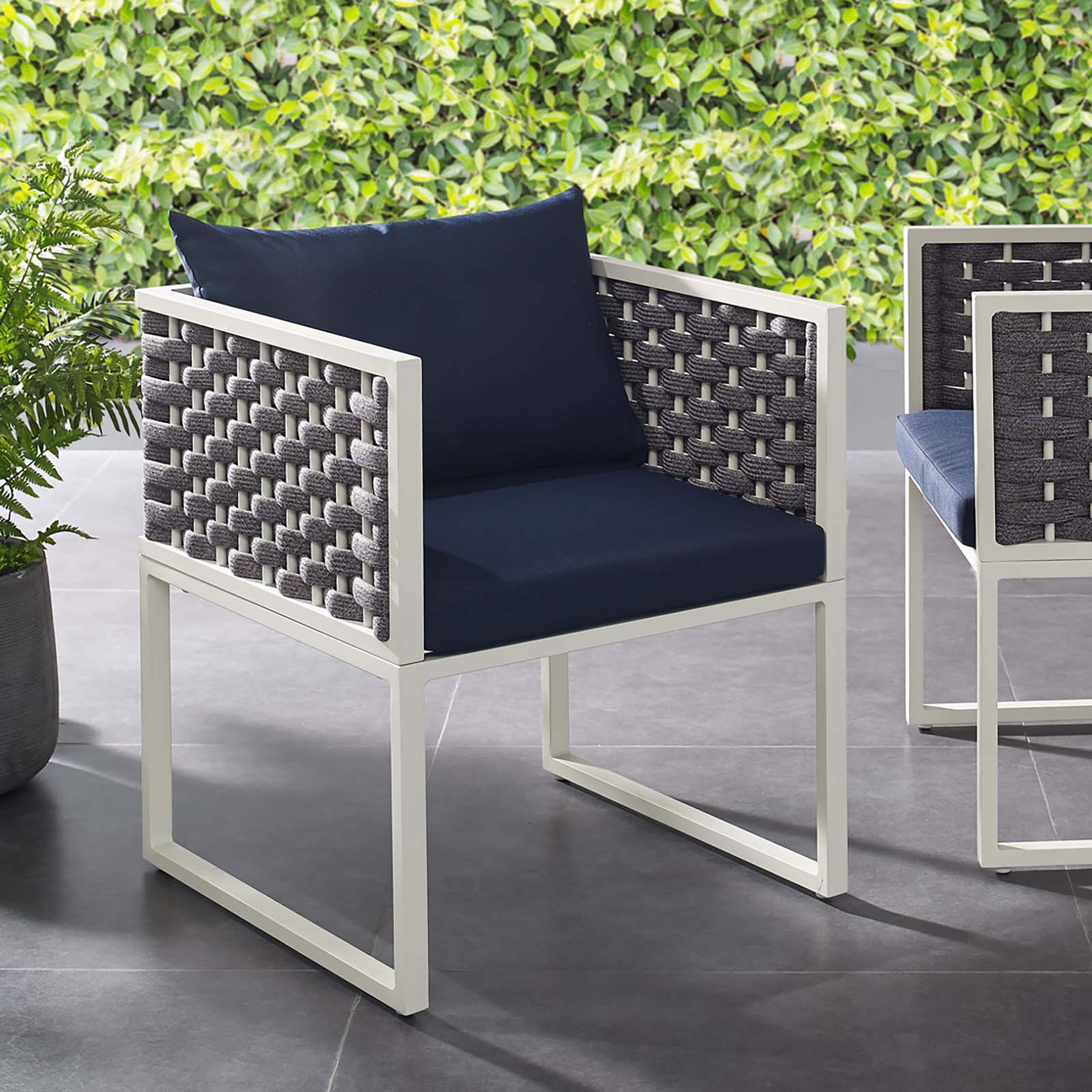 Stance Outdoor Patio Aluminum Dining Armchair by Modway
