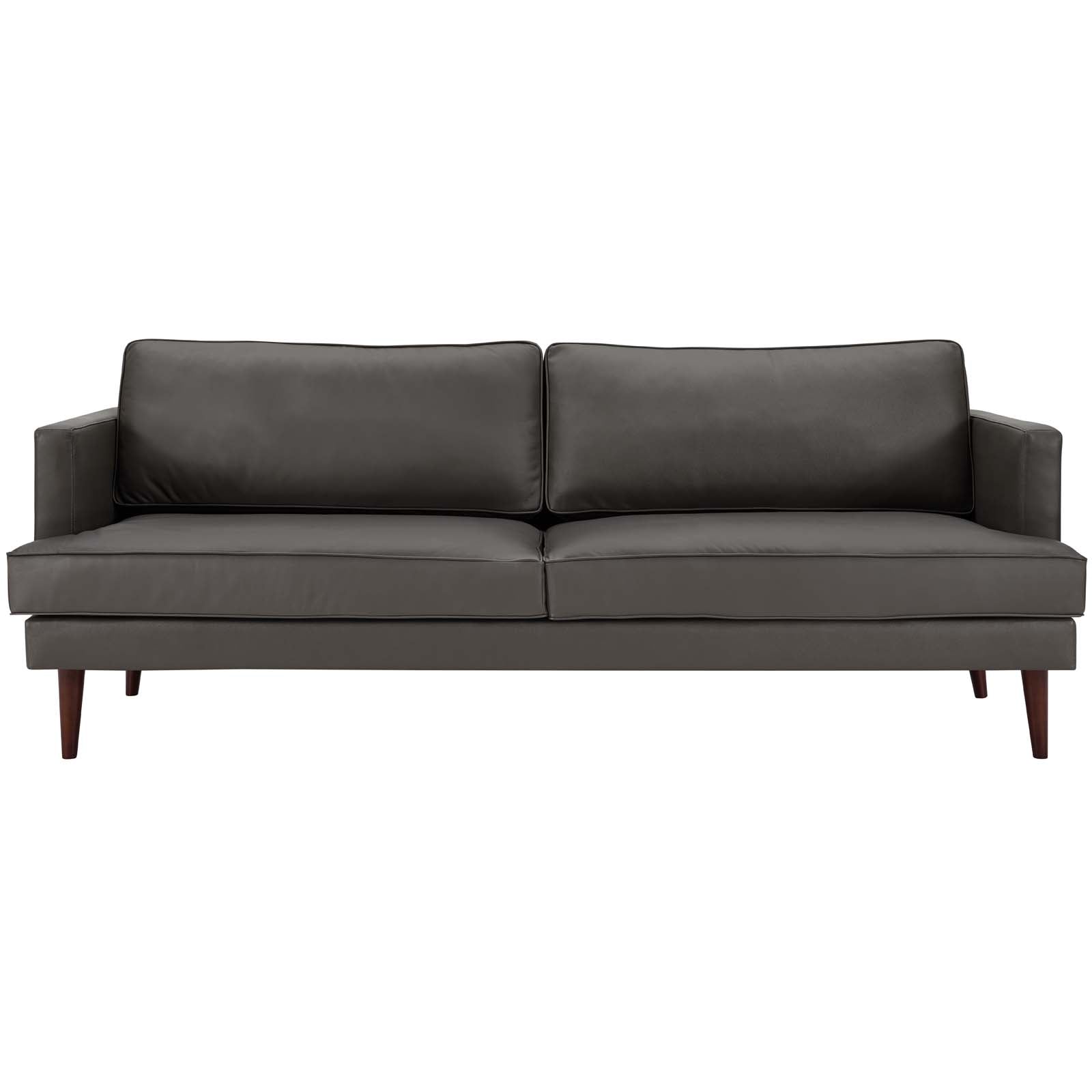 Agile Genuine Leather Sofa by Modway